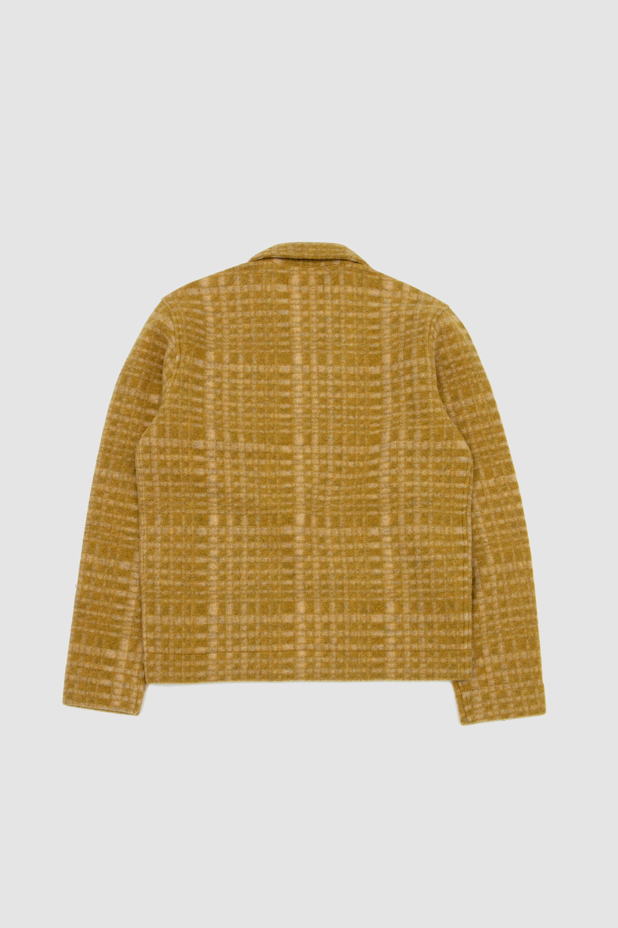 Telepass Fleece Zip Uniform Jacket Yellow_4