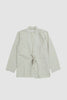 SPORTIVO STORE_Tie Front Jacket Organic Fine Poplin Driftwood_2