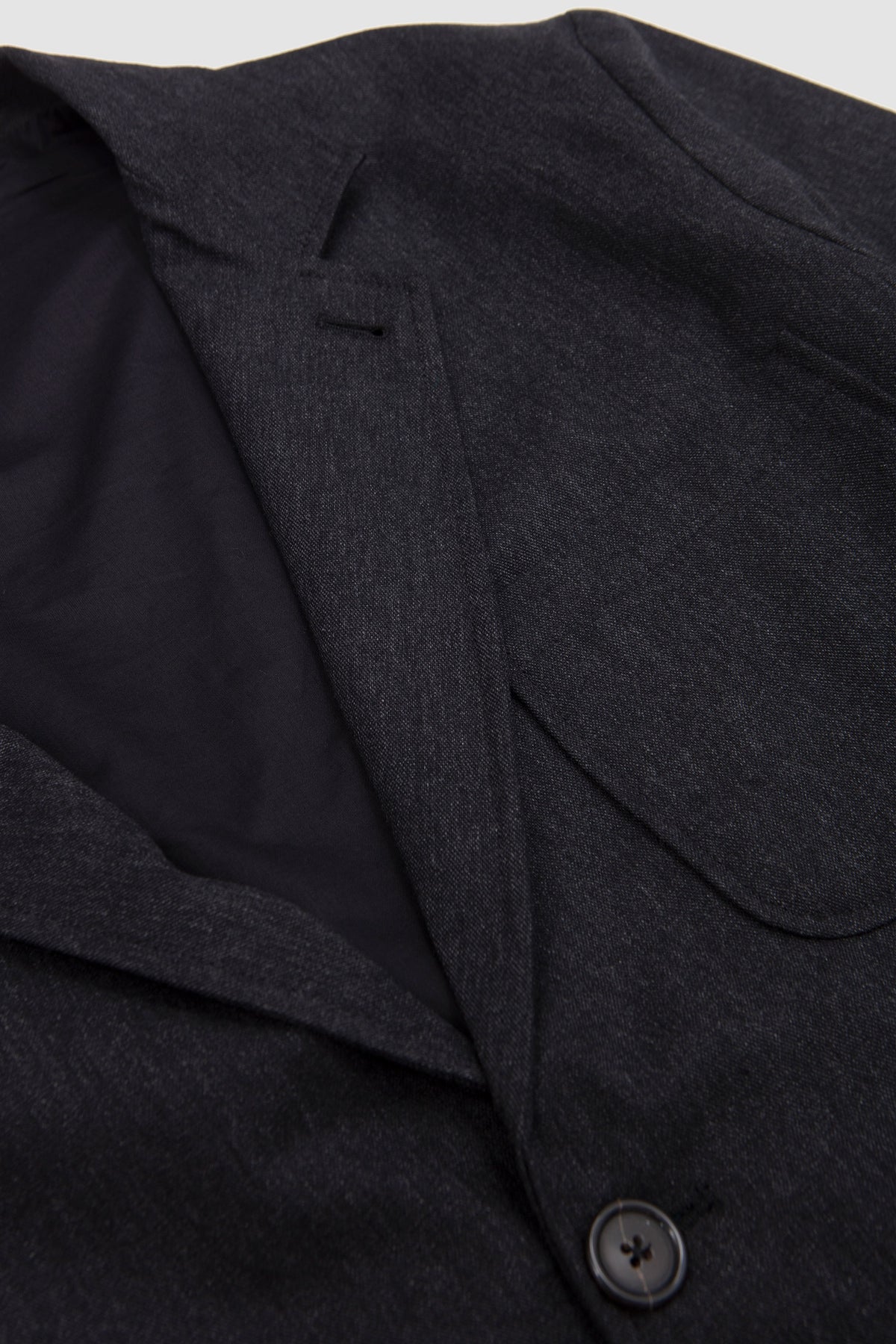 Two Button Jacket Rec. IT Tweed Charcoal_2