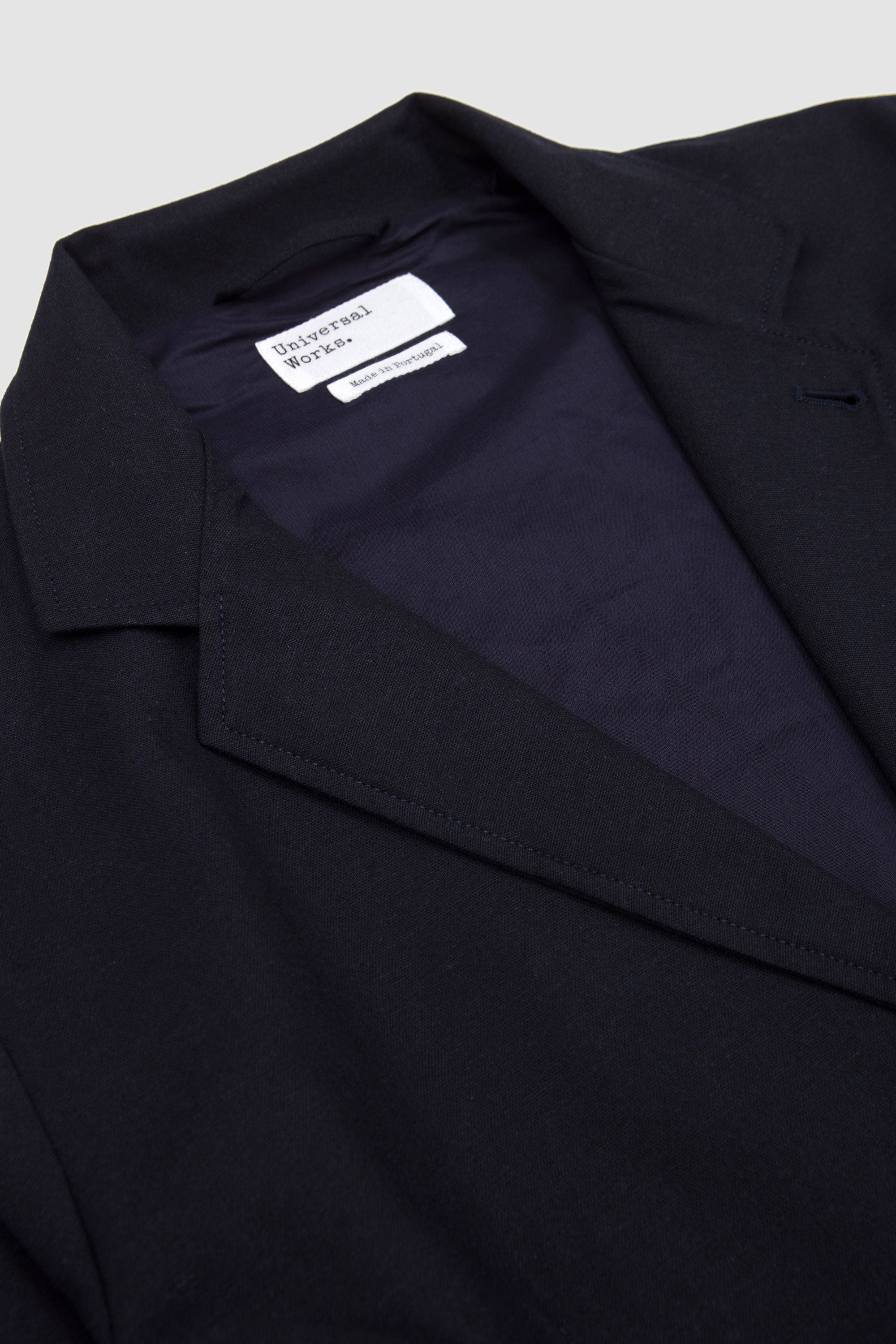 Two Button Jacket Rec. IT Tweed Navy_2