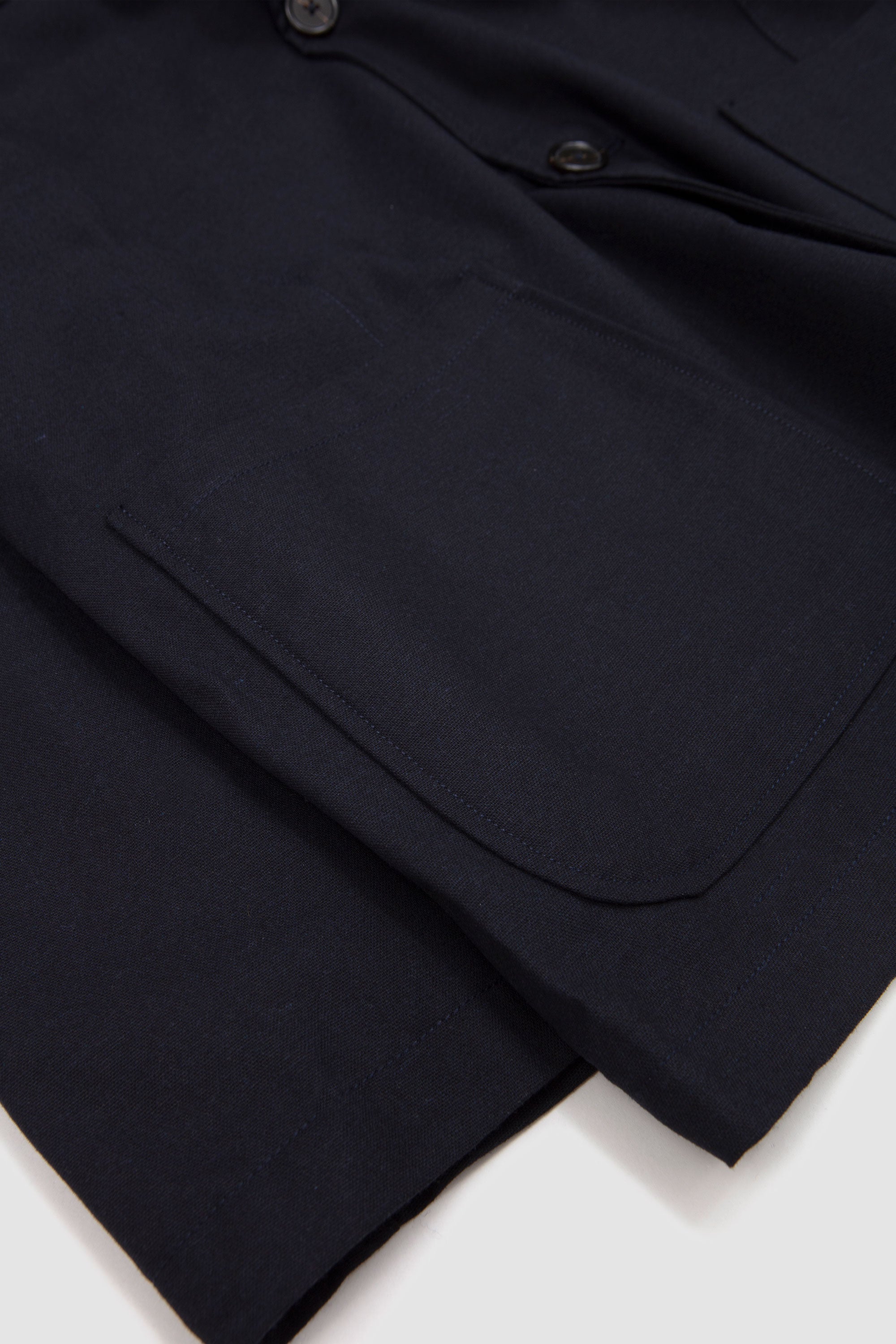 Two Button Jacket Rec. IT Tweed Navy_3
