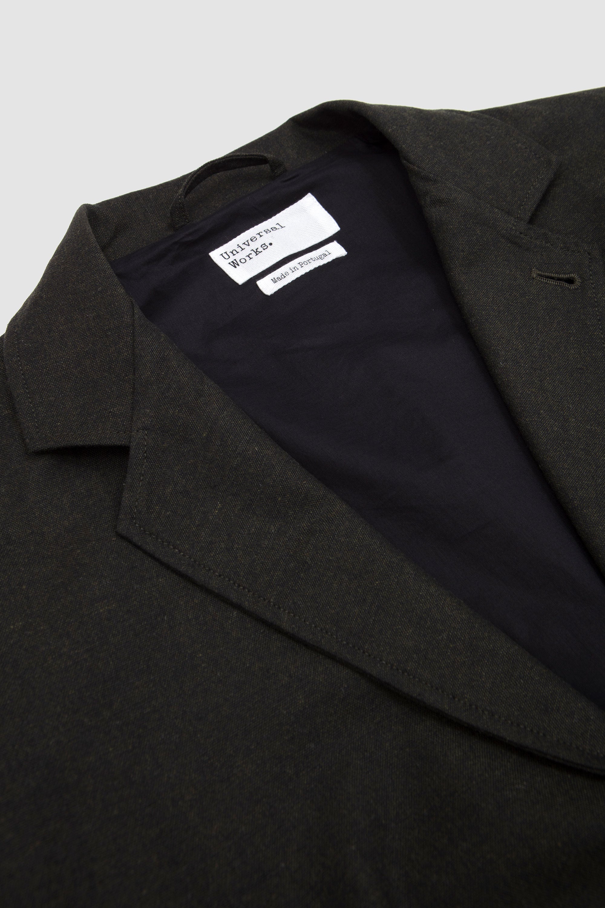 Two Button Jacket Rec. IT Tweed Olive_2