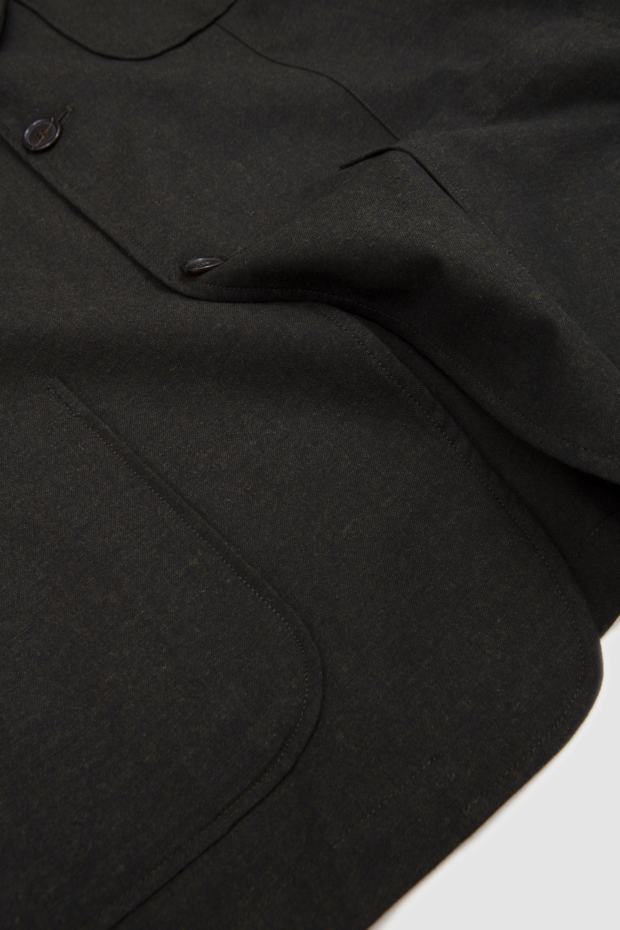Two Button Jacket Rec. IT Tweed Olive_3