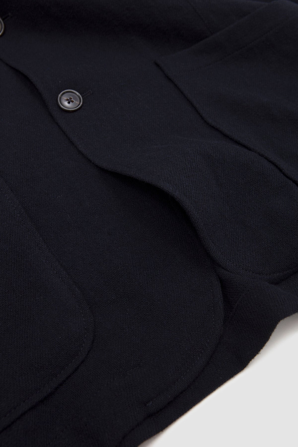 Two Button Jacket Robin Wool Mix Dark Navy_3