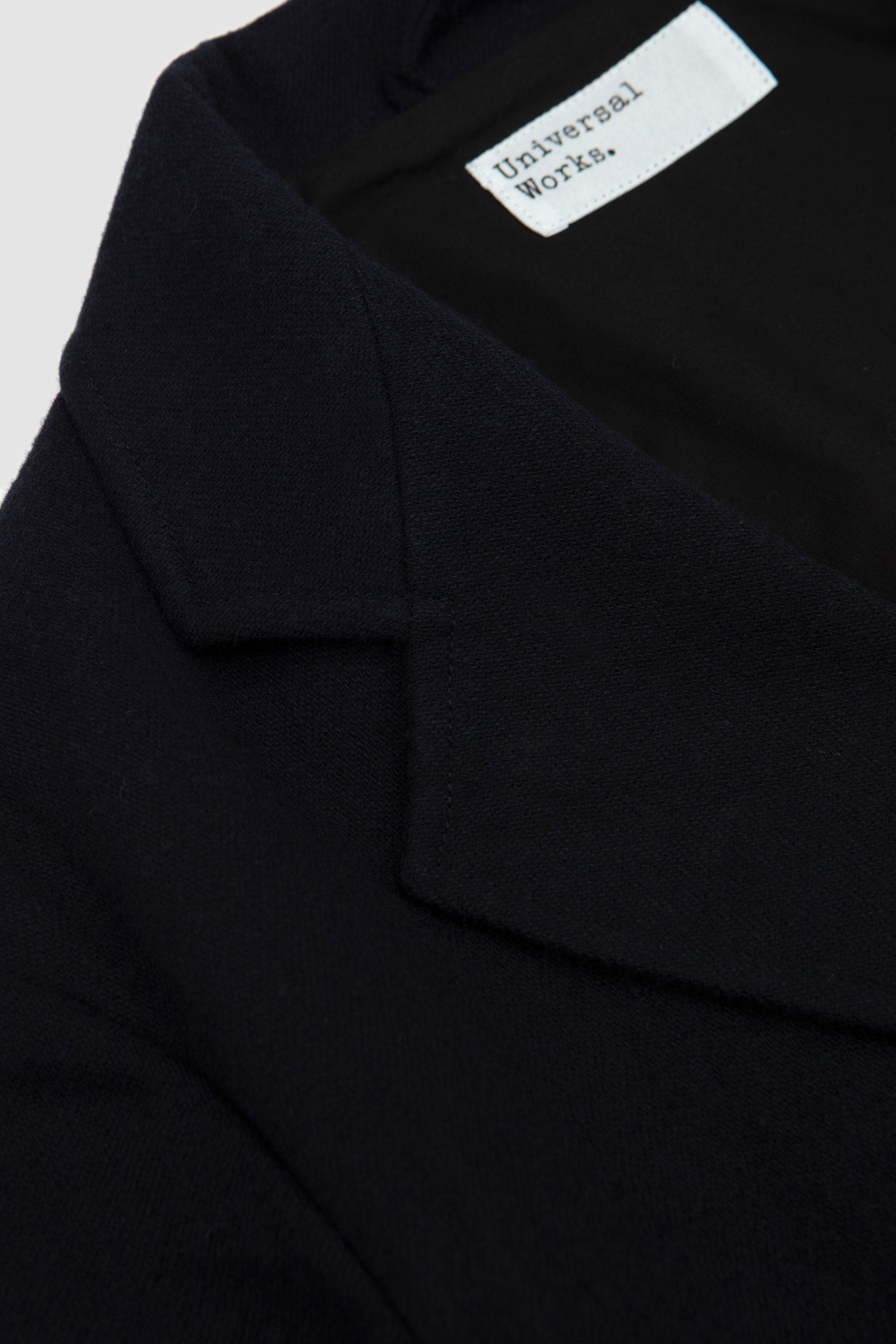 Two Button Jacket Soft Rec. Wool Dark Navy