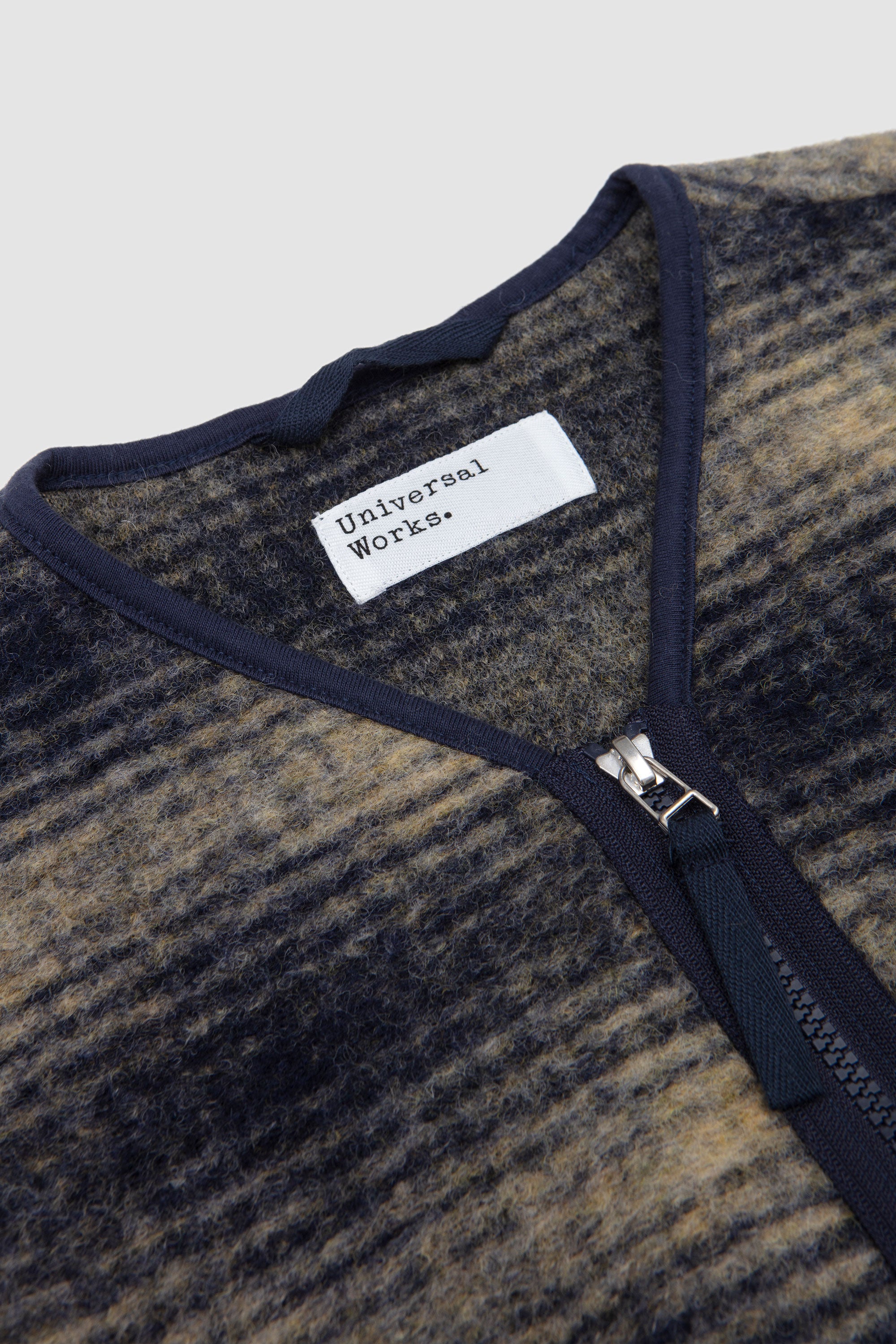 Uist Fleece Zip Liner Jacket Navy