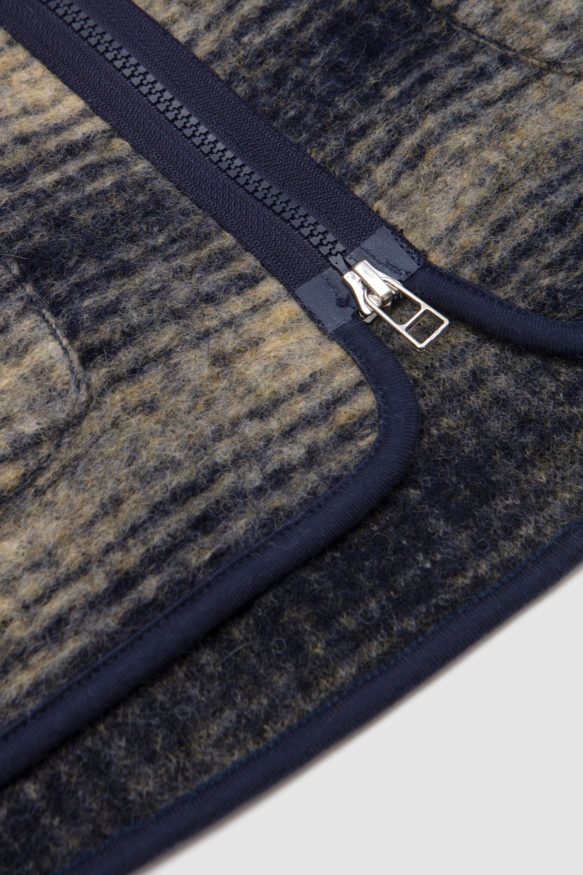 Uist Fleece Zip Liner Jacket Navy