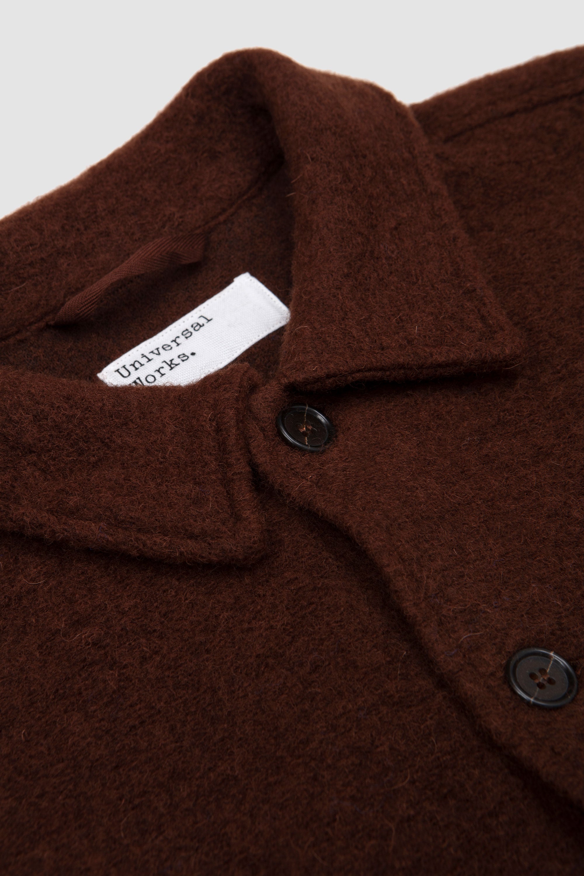 Uniform Jacket Wool Fleece Cacao_2