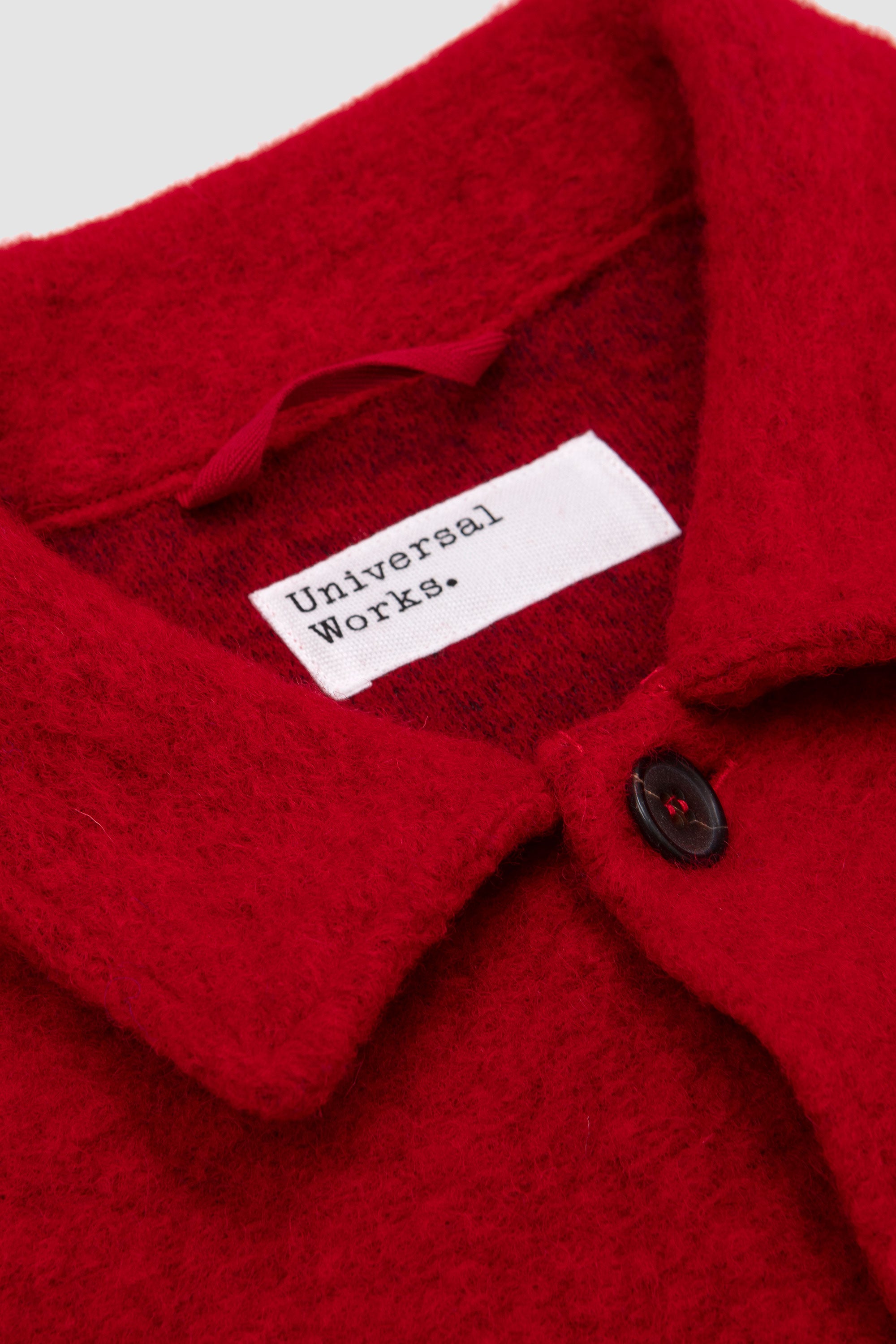 Uniform Jacket Wool Fleece Scarlet_2