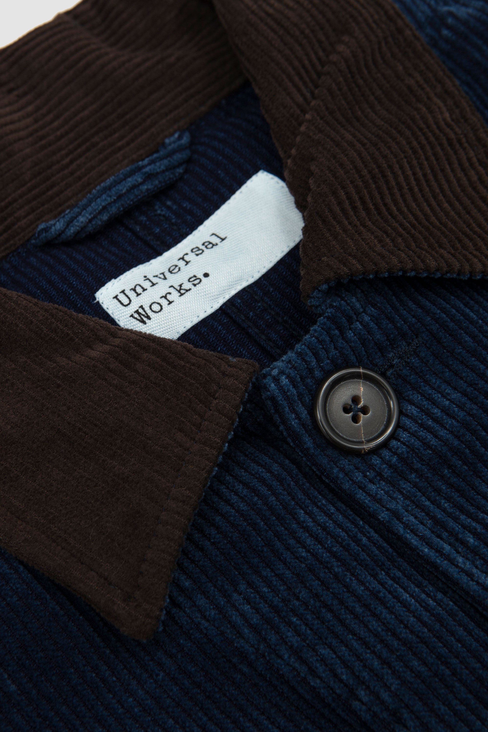 Utility Jacket Recycled Indigo Cord