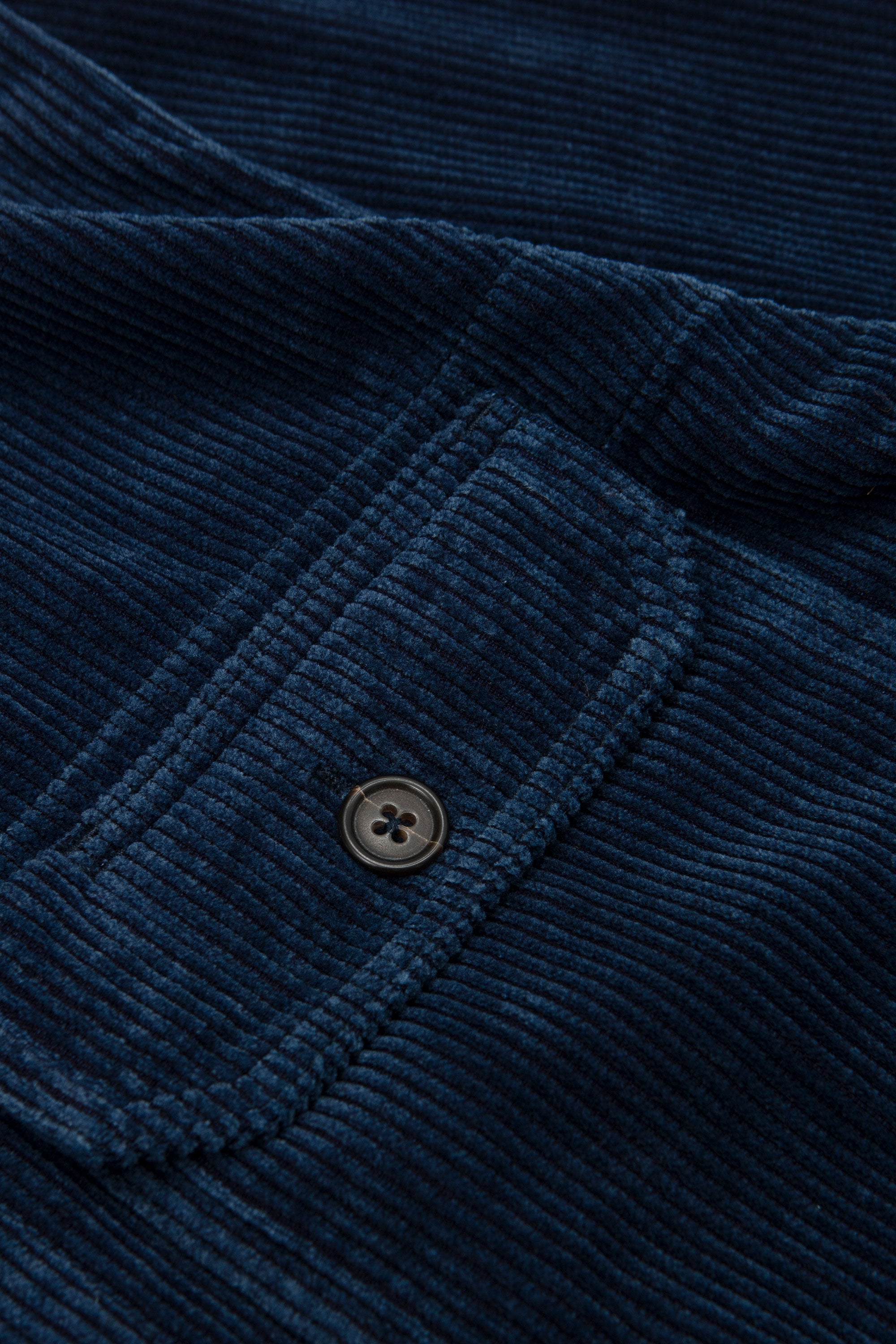 Utility Jacket Recycled Indigo Cord