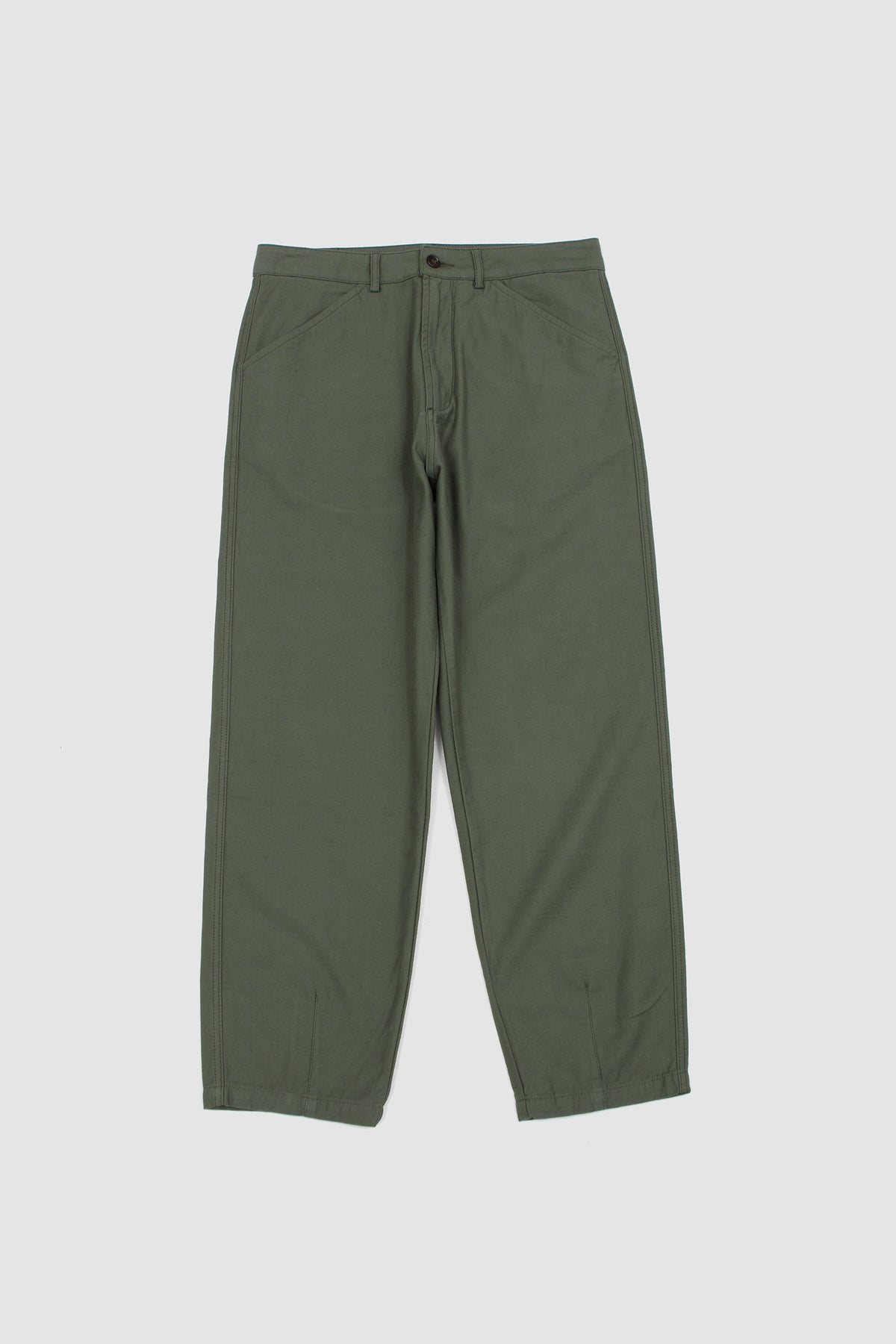 Utility Pant Slub Sateen Olive_1
