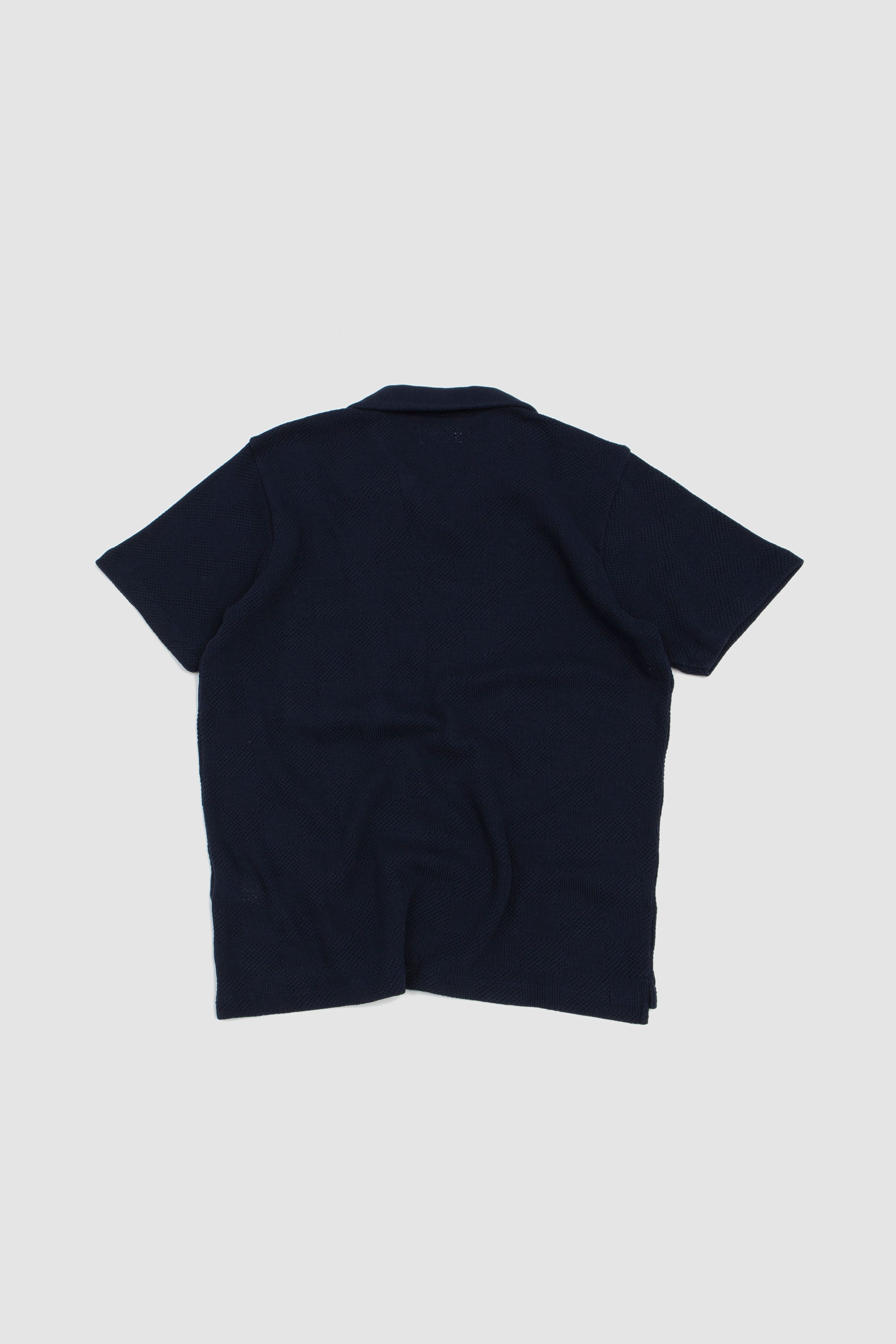 Vacation Polo Fantasy Checkerboard Bright Navy_4