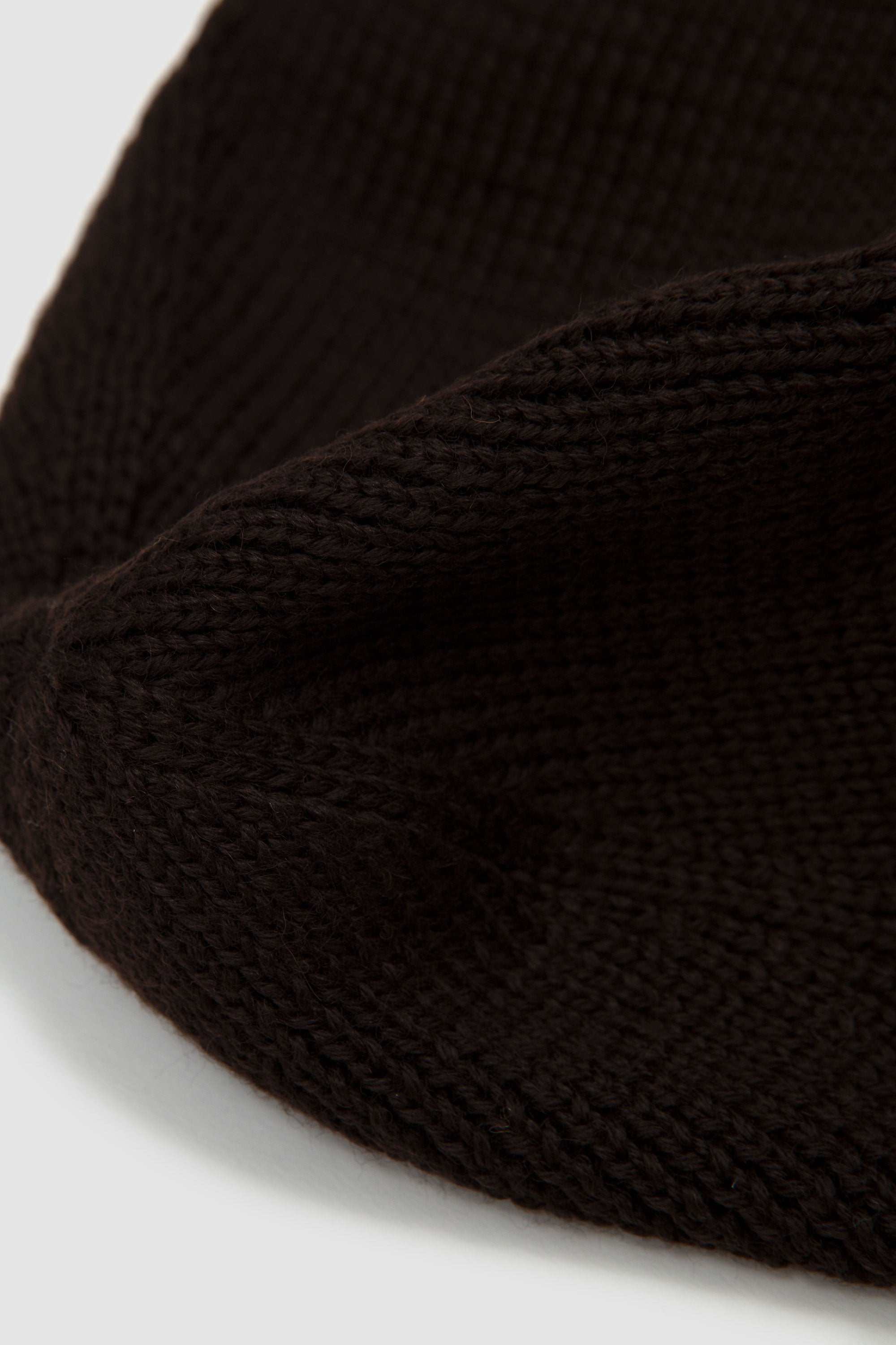 Watch Cap Merino Net Brown