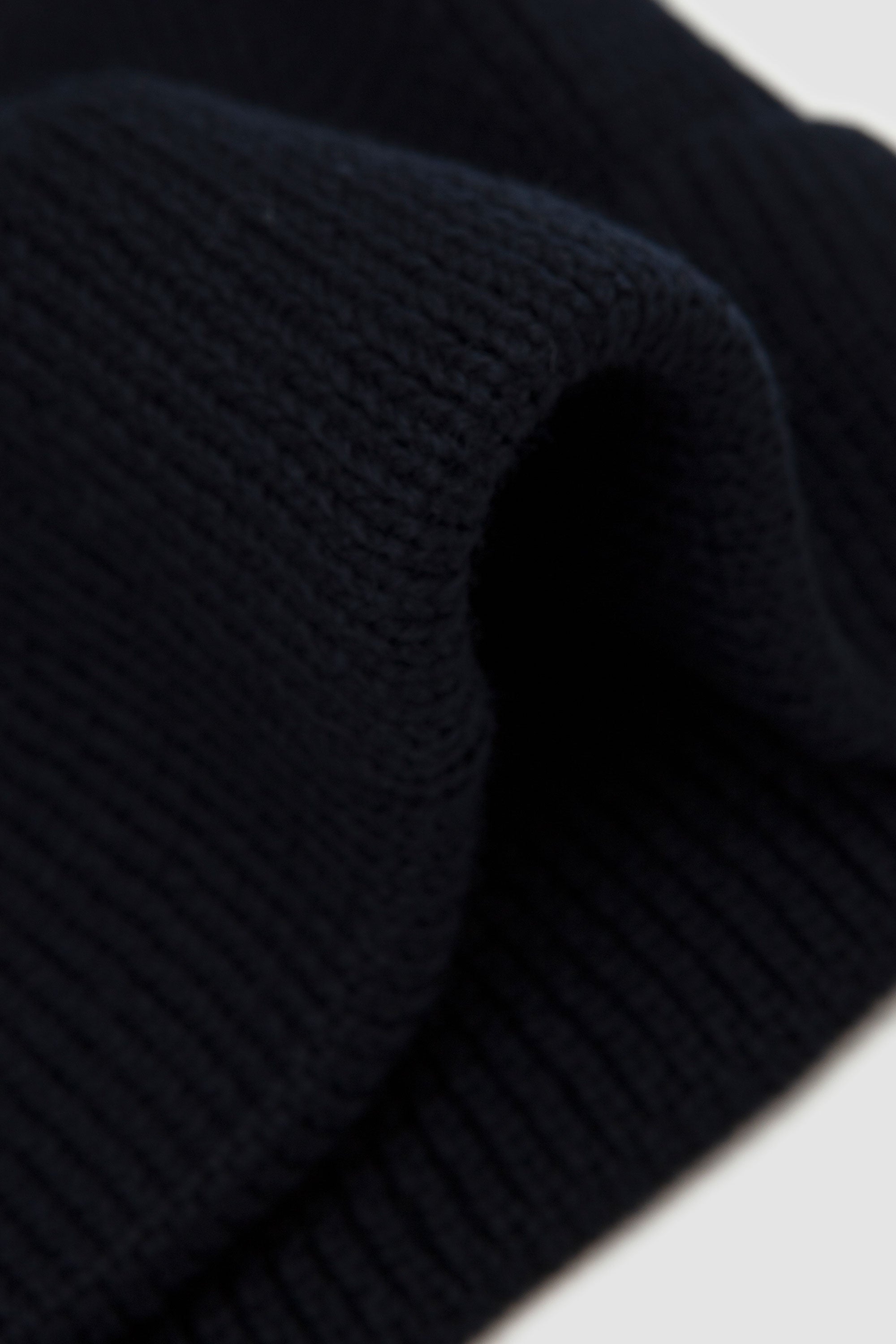 Watch Cap Merino Net Navy