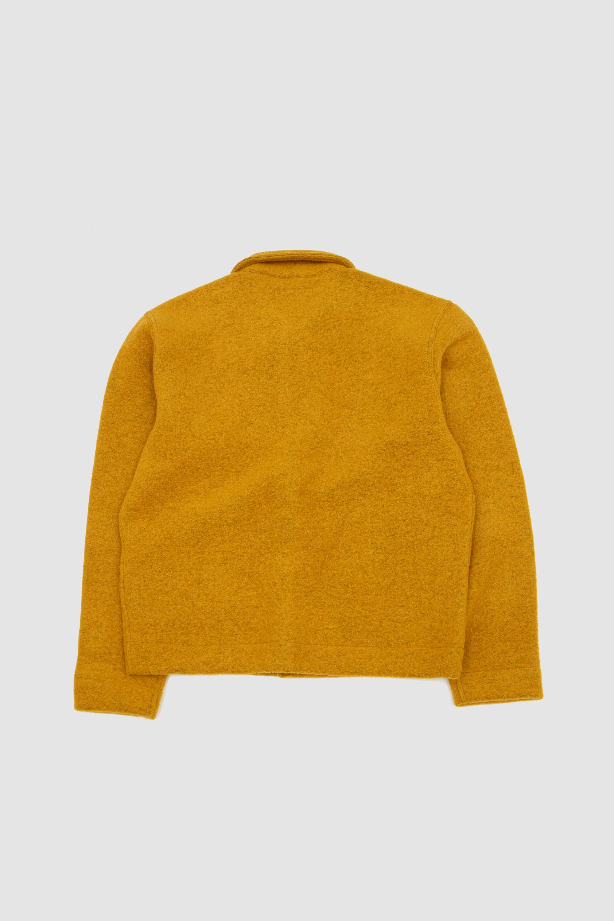 Wool Fleece Uniform Jacket Yellow_4