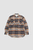 SPORTIVO STORE_Work Shirt Barrow Brush Flannel Grey Check