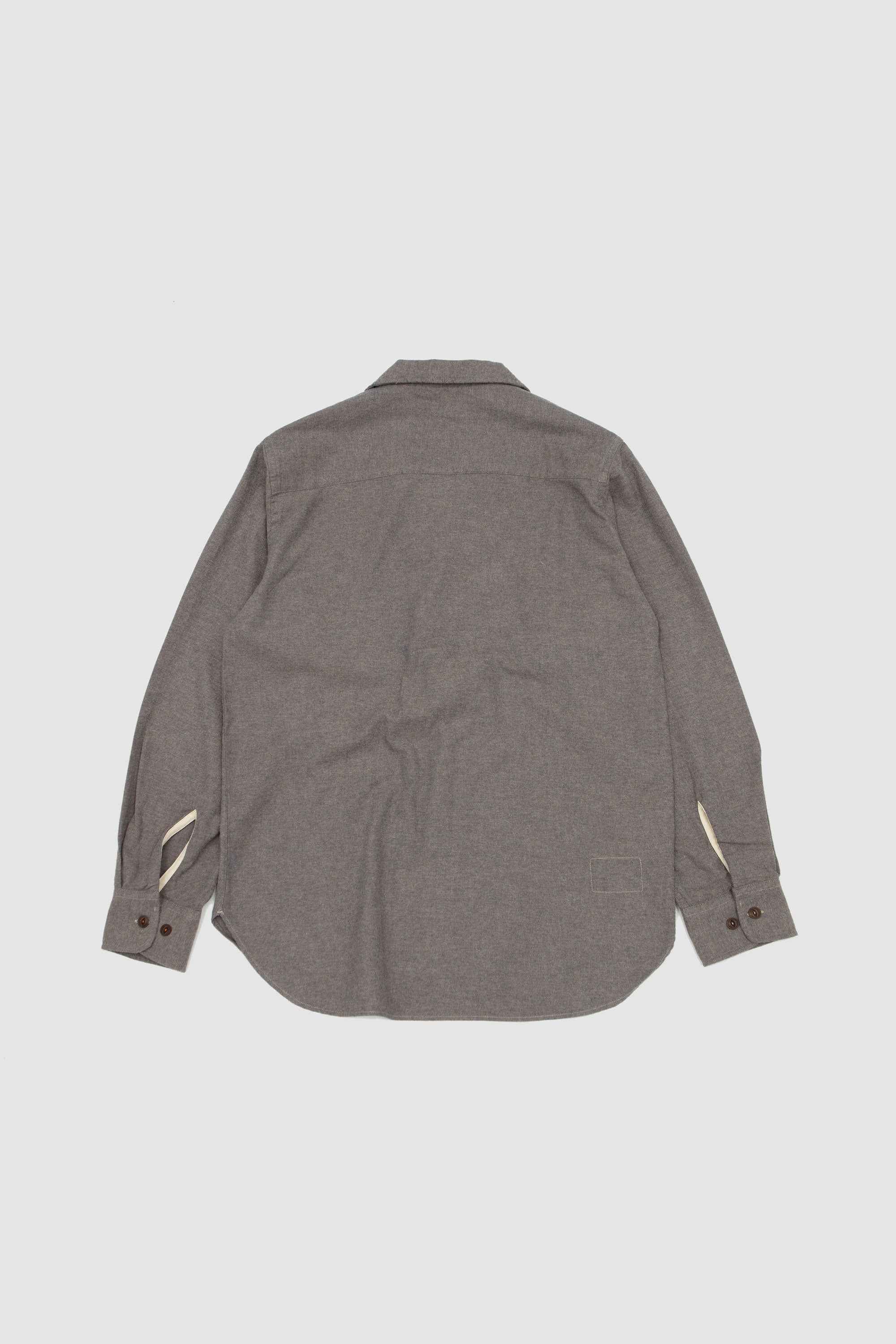 Work Shirt Brushed Flannel Brown_4