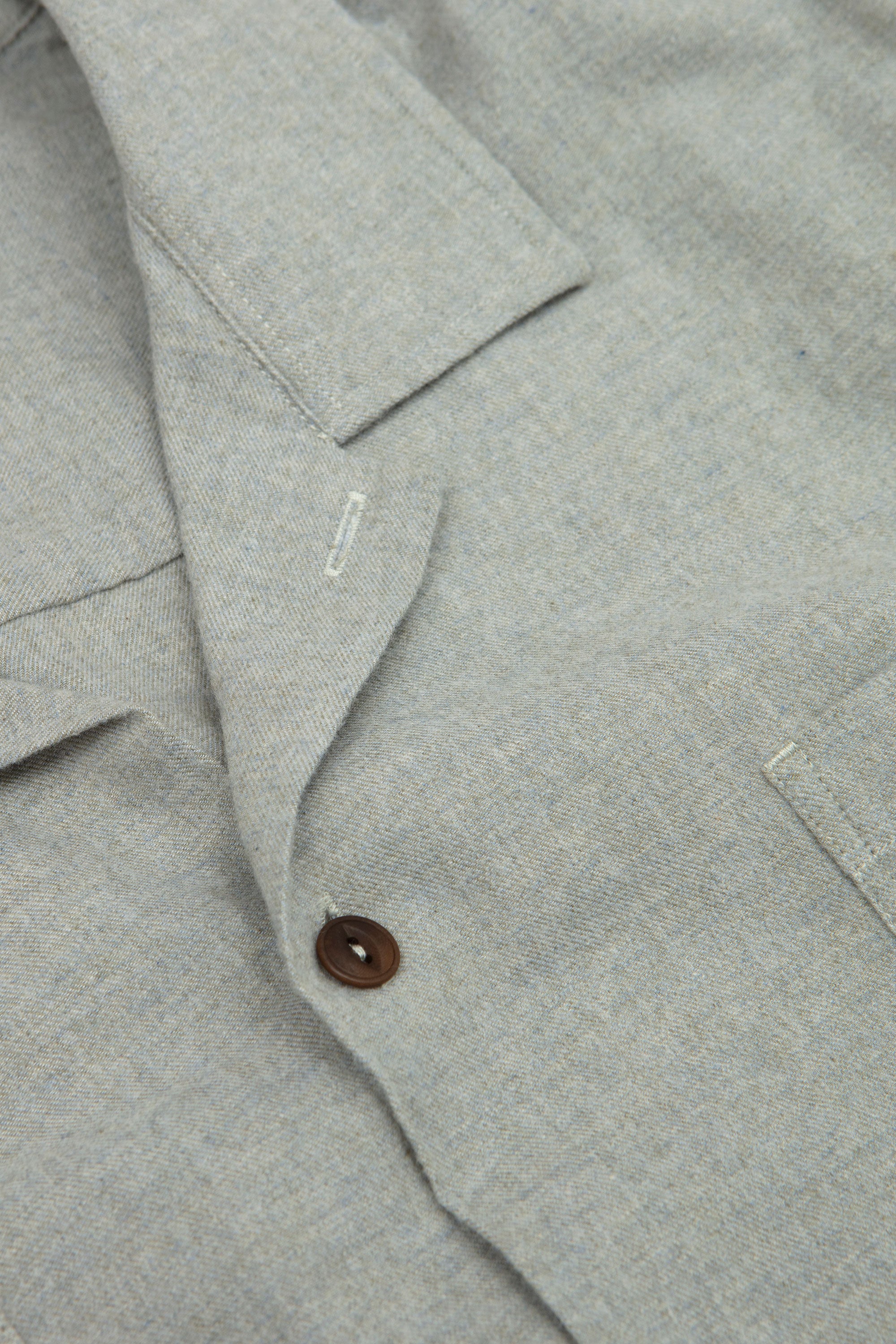 Work Shirt Brushed Flannel Grey