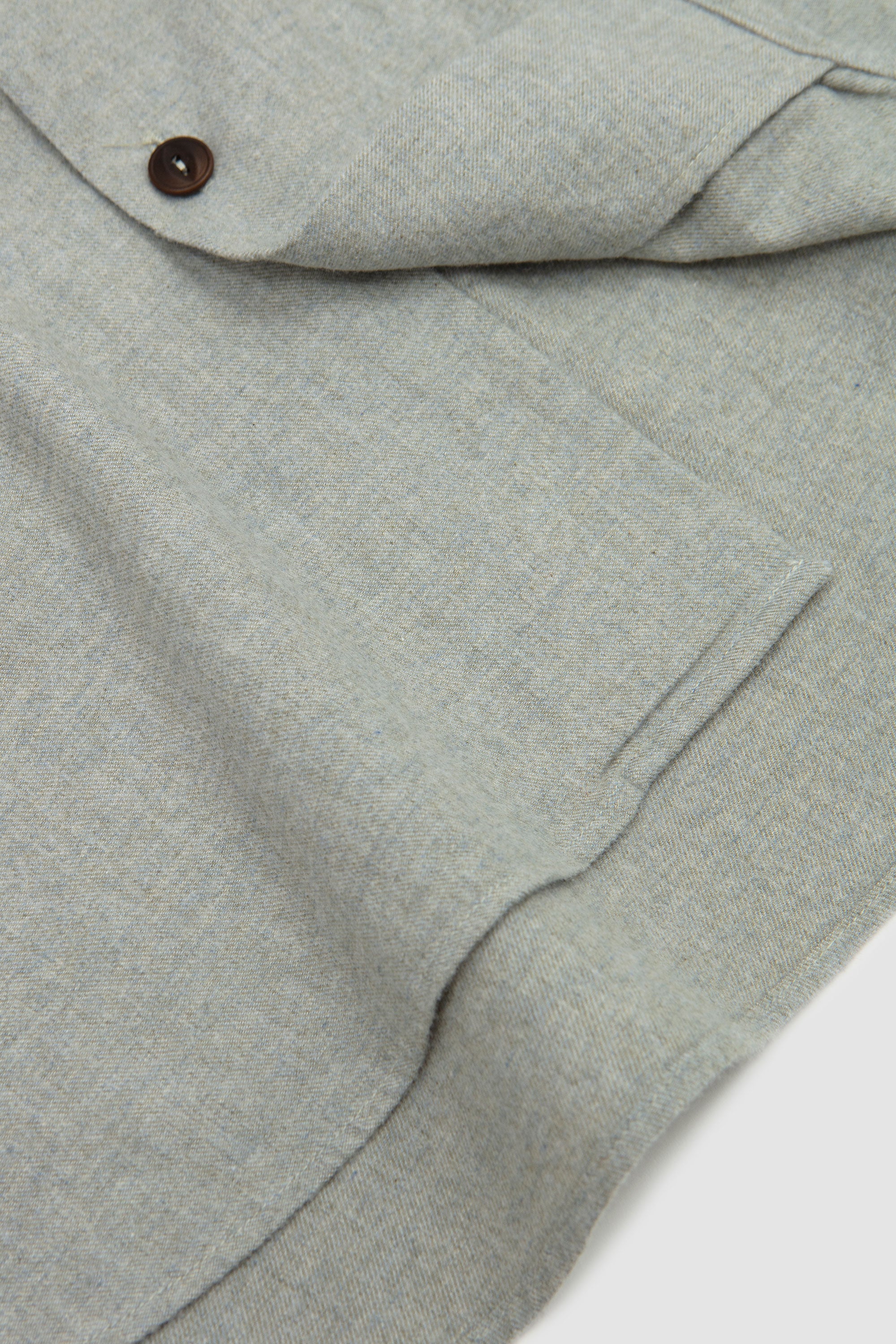 Work Shirt Brushed Flannel Grey