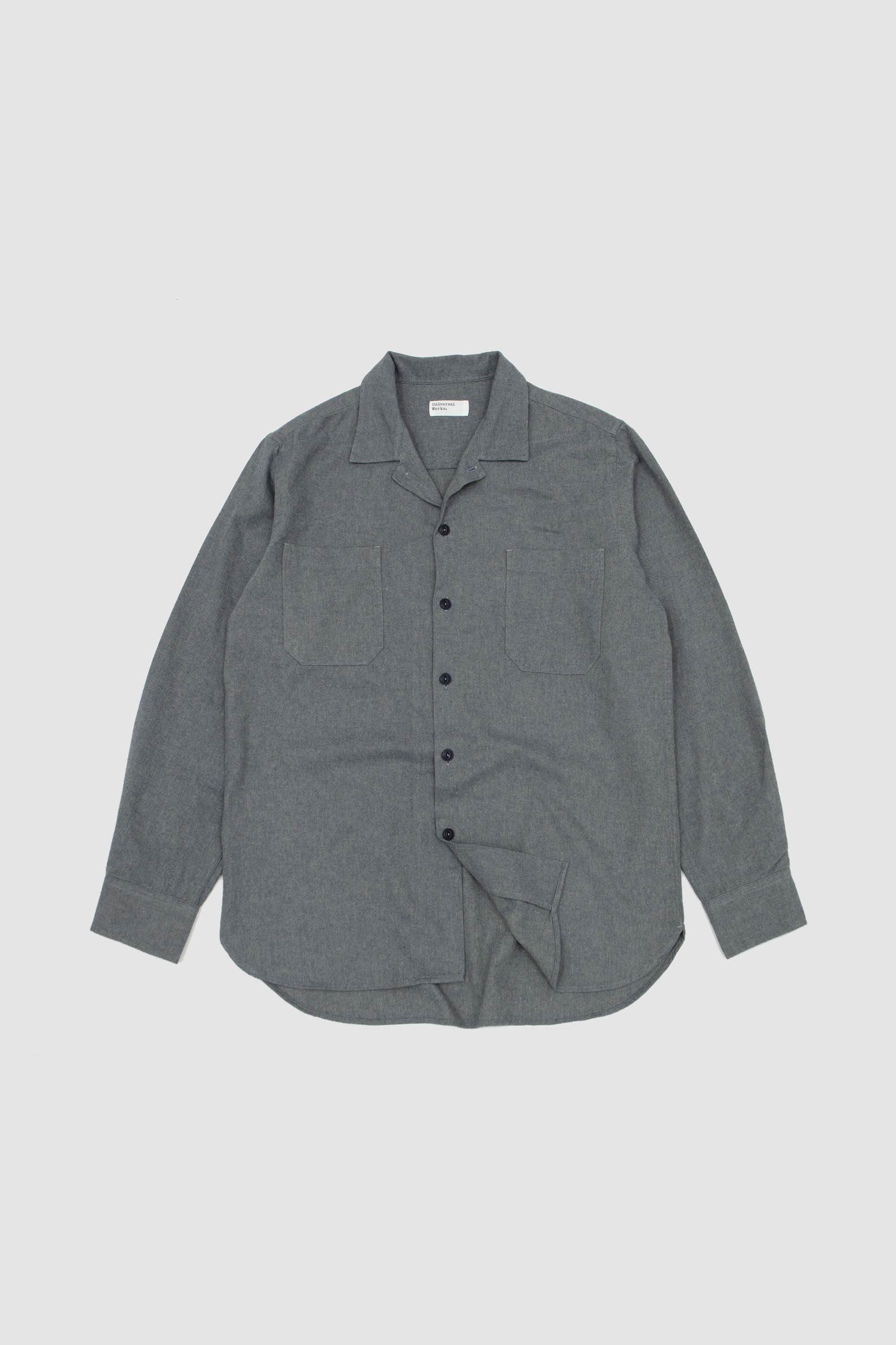 Work Shirt Brushed Flannel Navy