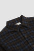SPORTIVO STORE_Work Shirt Checkered Fleece Brown/Sky_3