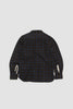 SPORTIVO STORE_Work Shirt Checkered Fleece Brown/Sky_5