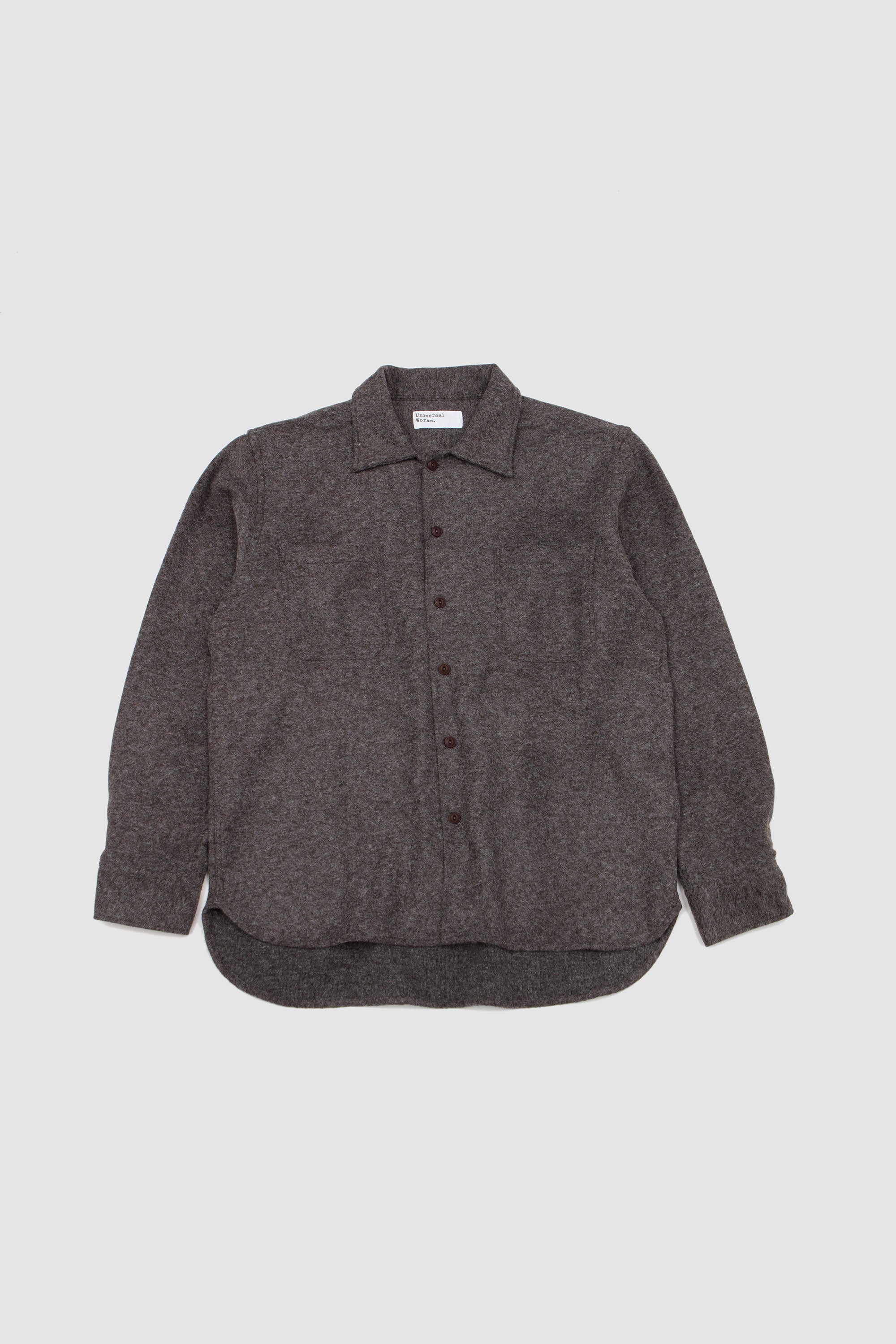 Work Shirt Dam Marl Dark Mid Brown