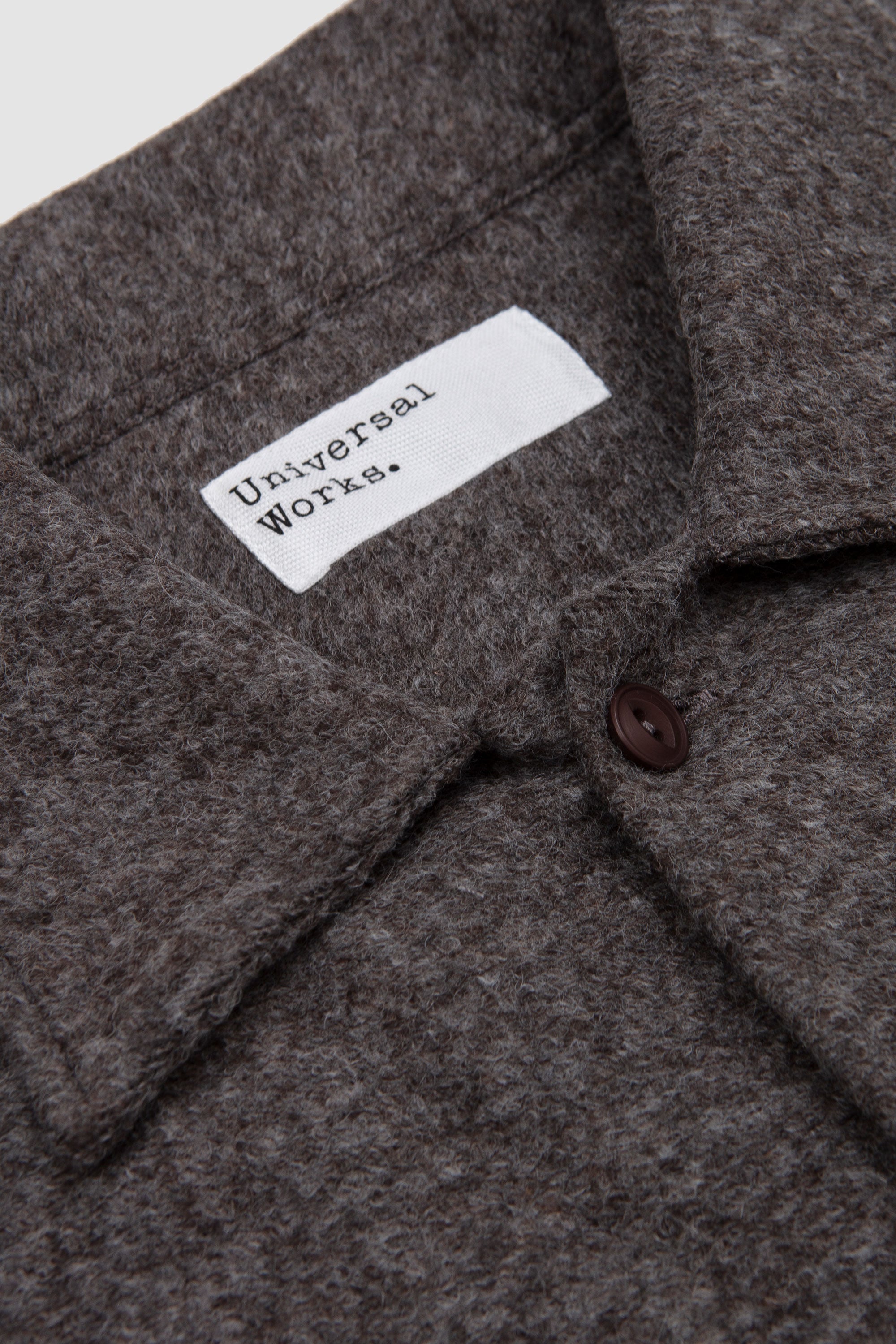 Work Shirt Dam Marl Dark Mid Brown_2