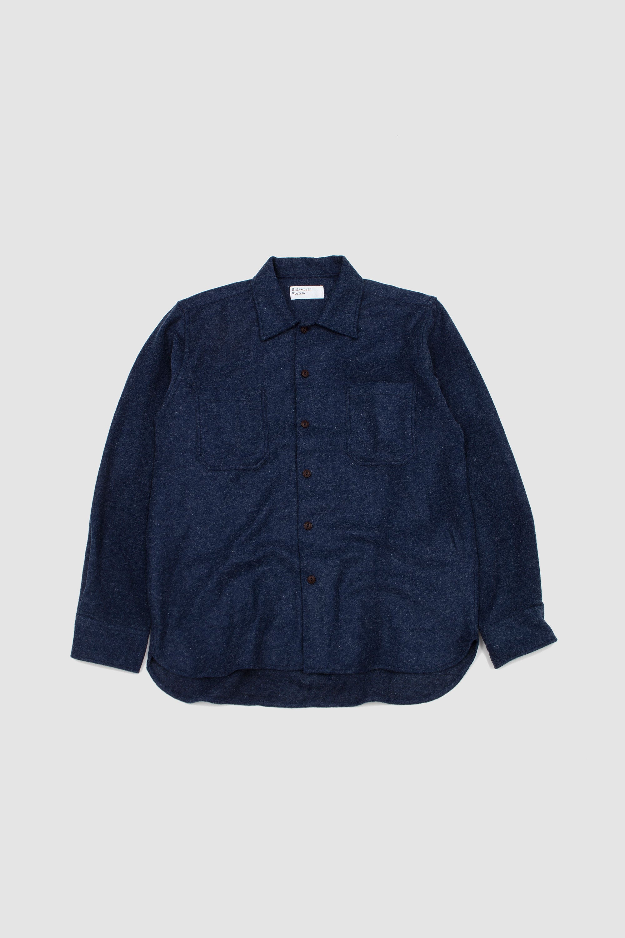 Work Shirt Dam Marl Dark Navy