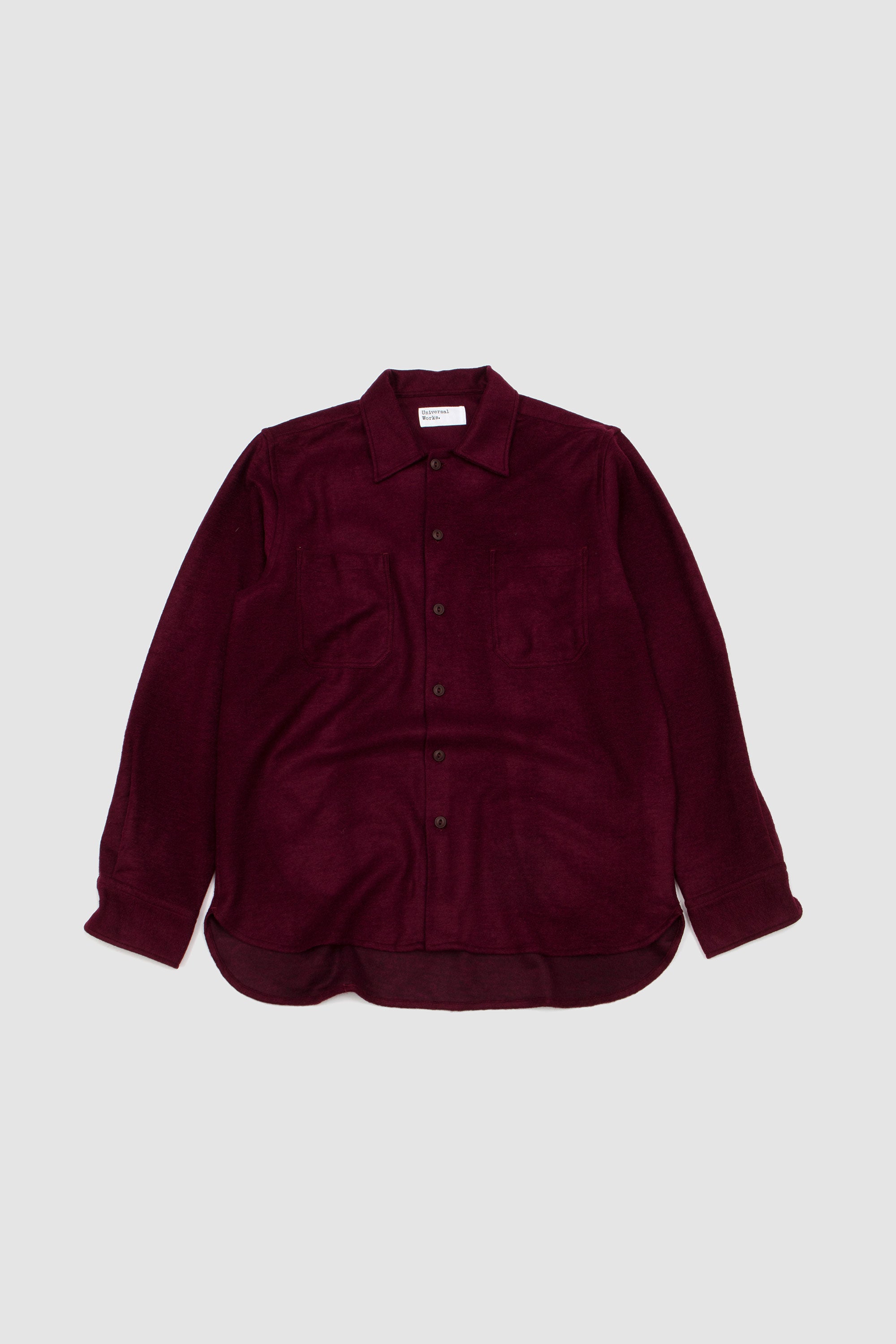 Work Shirt Dam Marl Dark Red