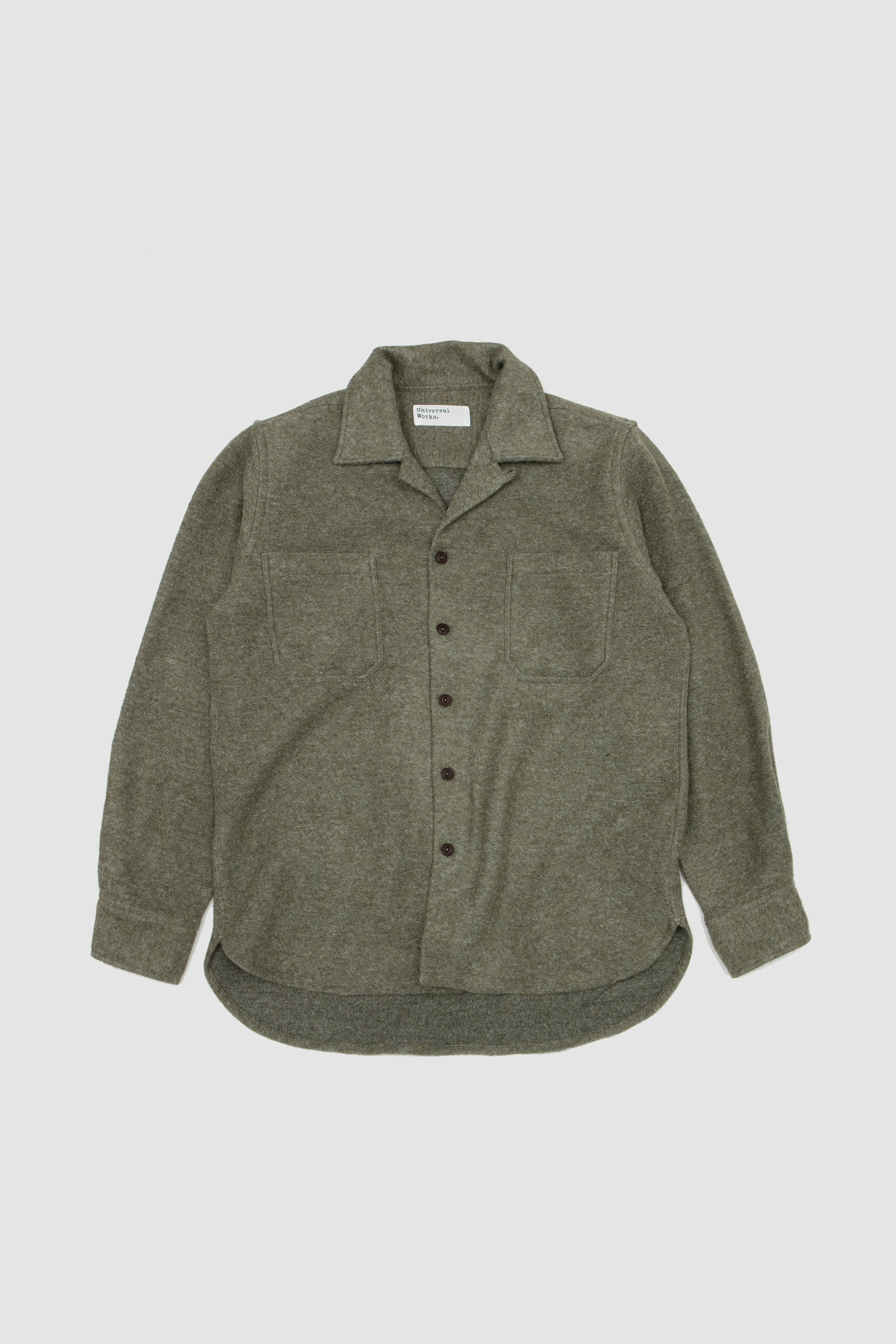 Work Shirt Dam Marl Pale Green