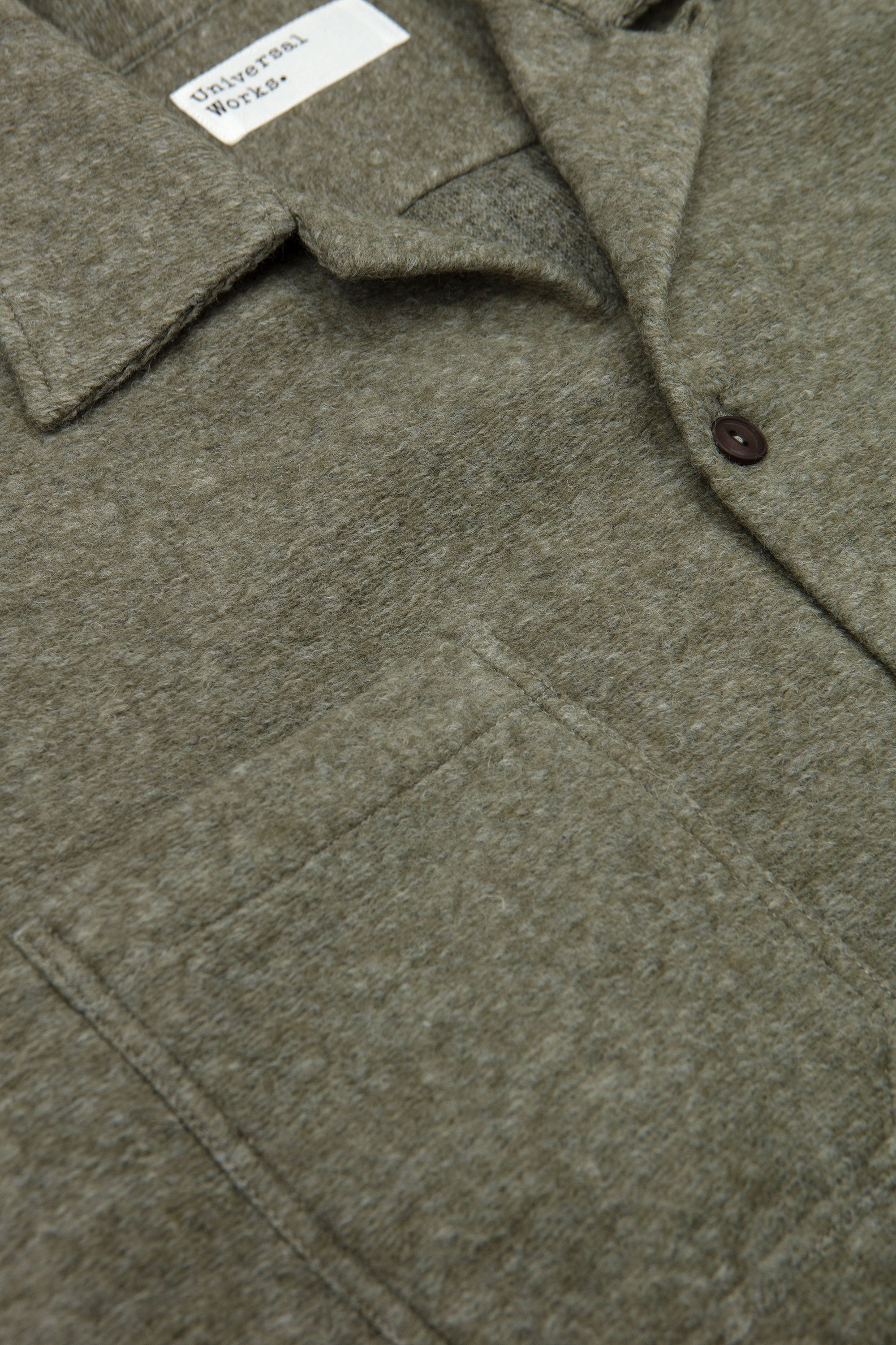 Work Shirt Dam Marl Pale Green