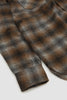 SPORTIVO STORE_Work Shirt Wool Mix Brown Check_4