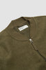 SPORTIVO STORE_Zip Bomber Wool Fleece Lovat_3