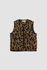 SPORTIVO STORE_Zip Gilet Montenero Fleece Cumin