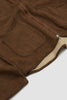 SPORTIVO STORE_Zip Liner Jacket Soft Wool Brown_4