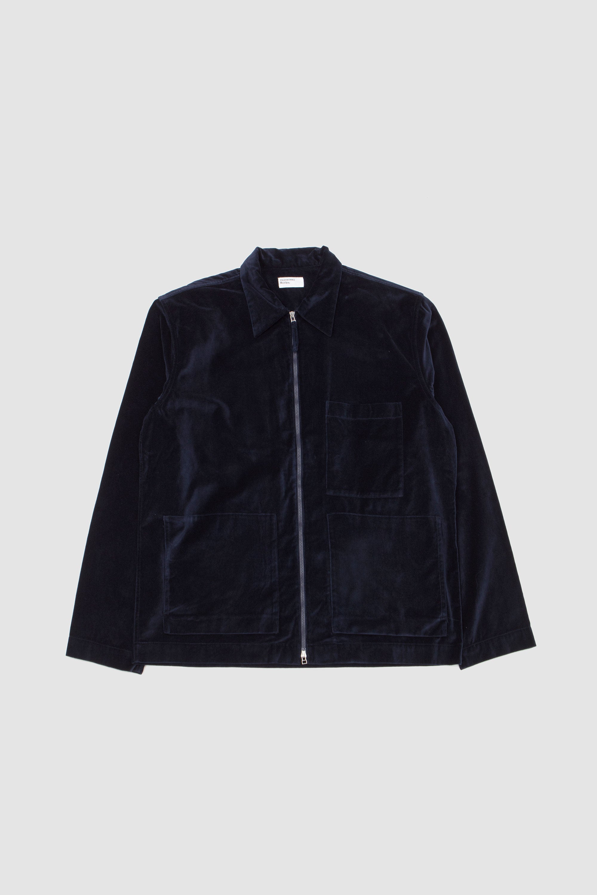 Zip Os Shirt CPH Velvet Navy_1