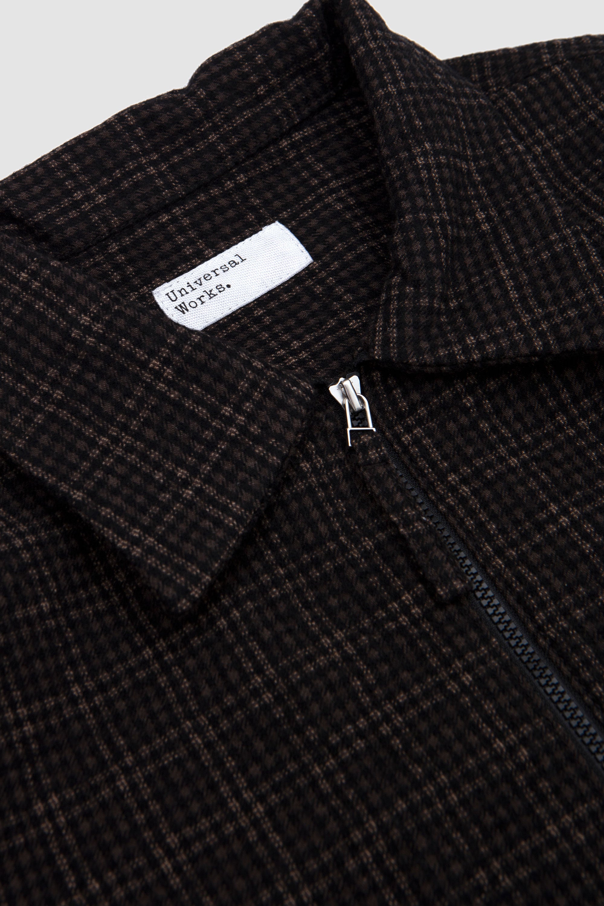 Zip Shirt Canyon Check Navy