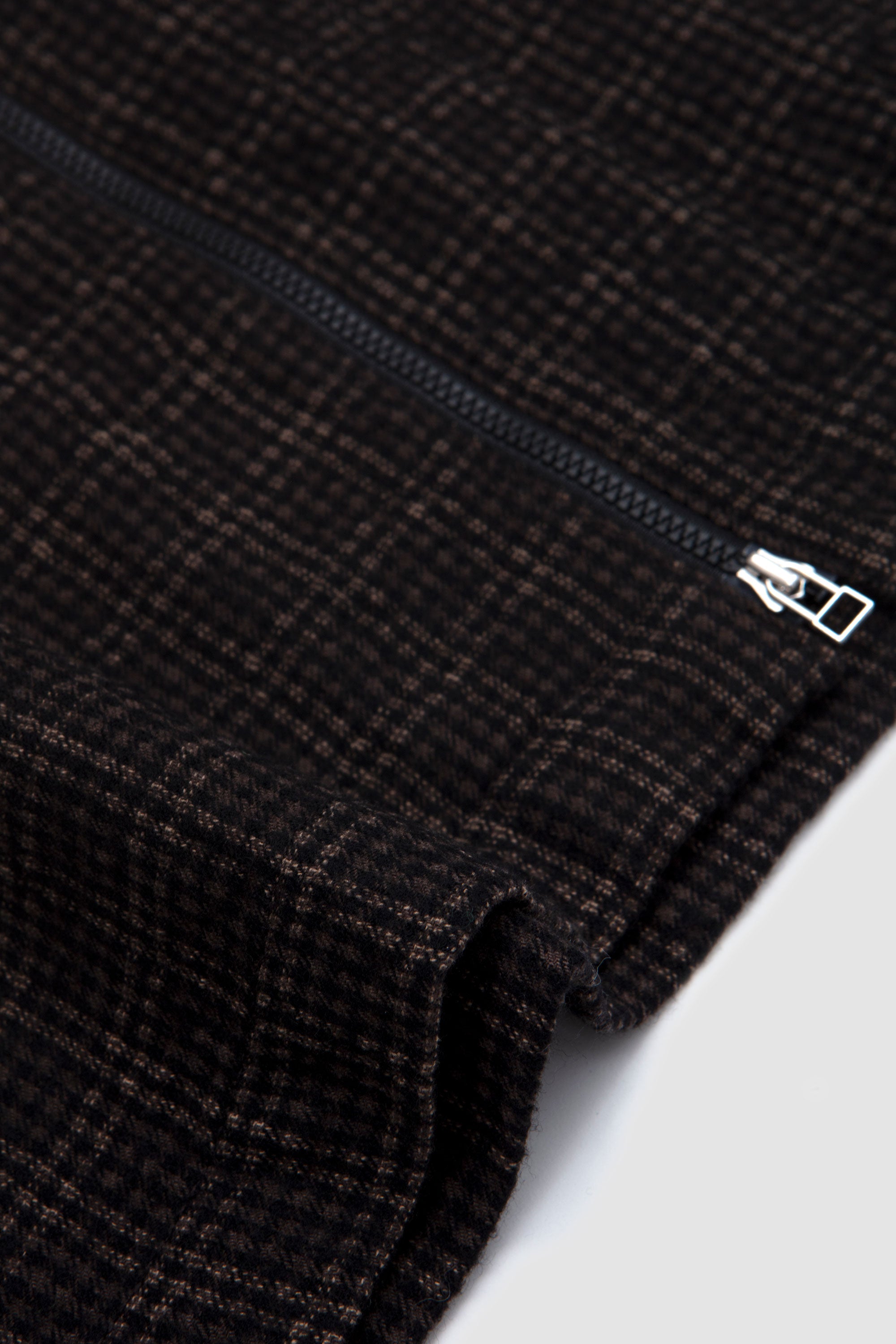 Zip Shirt Canyon Check Navy