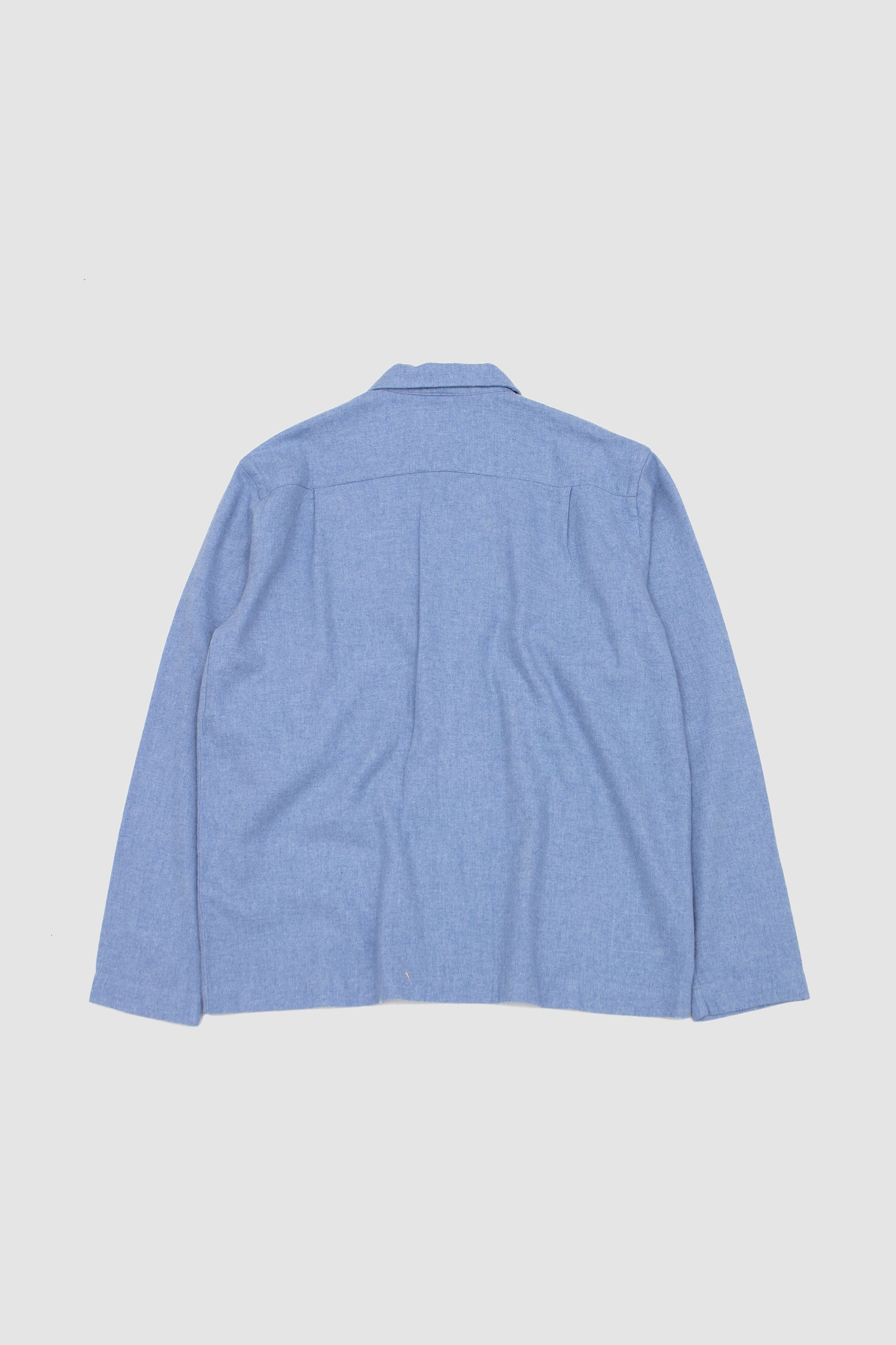 Zip Shirt Monty Cot Tencel Sky Blue_4