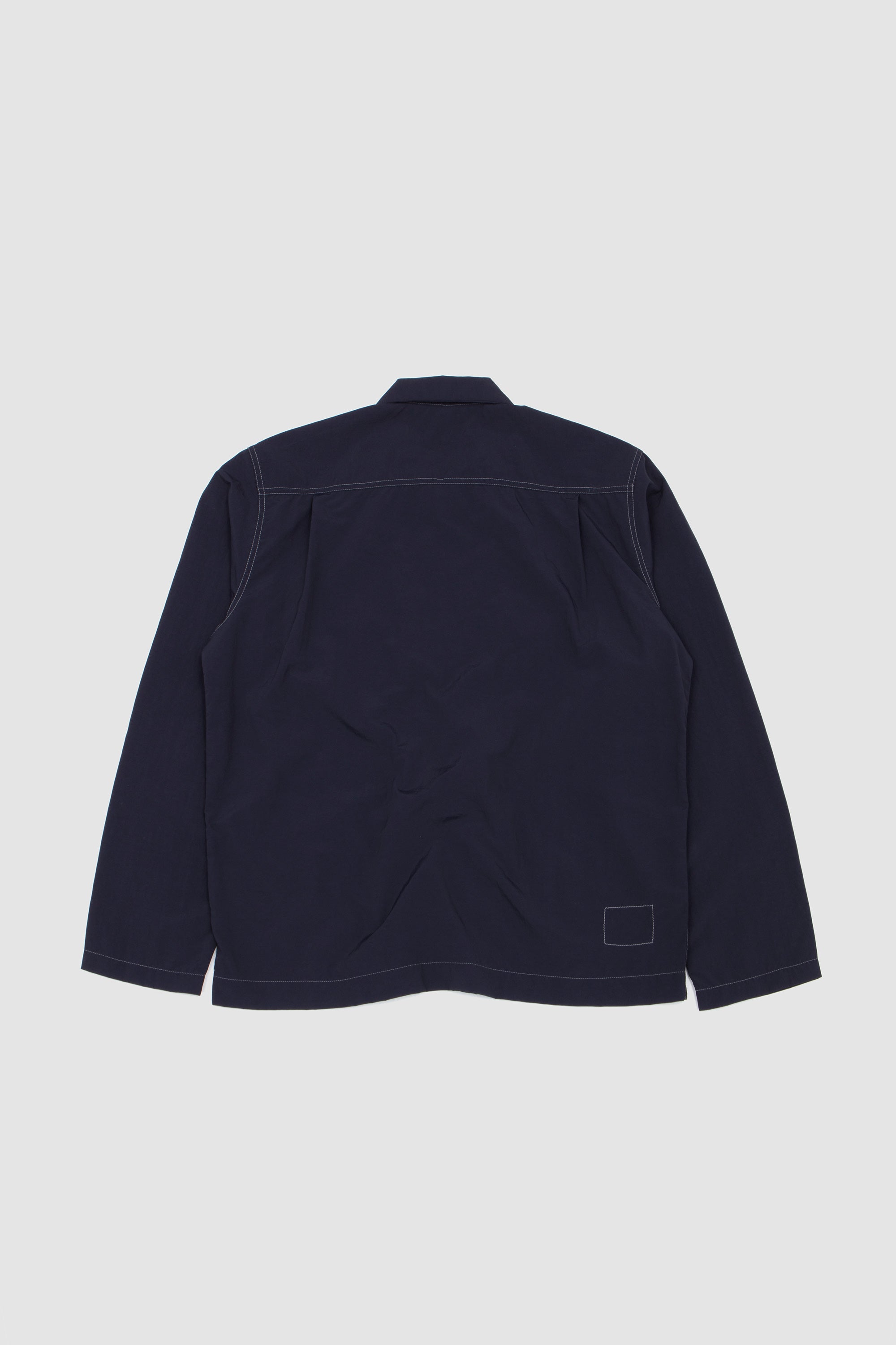 Zip Too Shirt Seo Recycled Nylon Navy_4