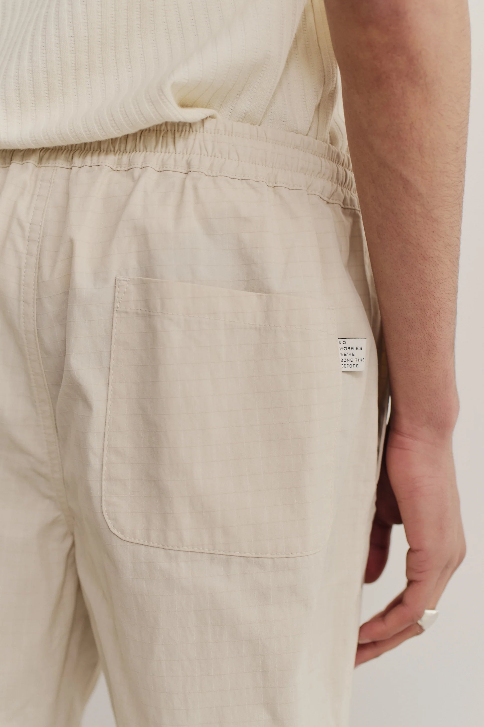 Volta Shorts Off White Ripstop_5