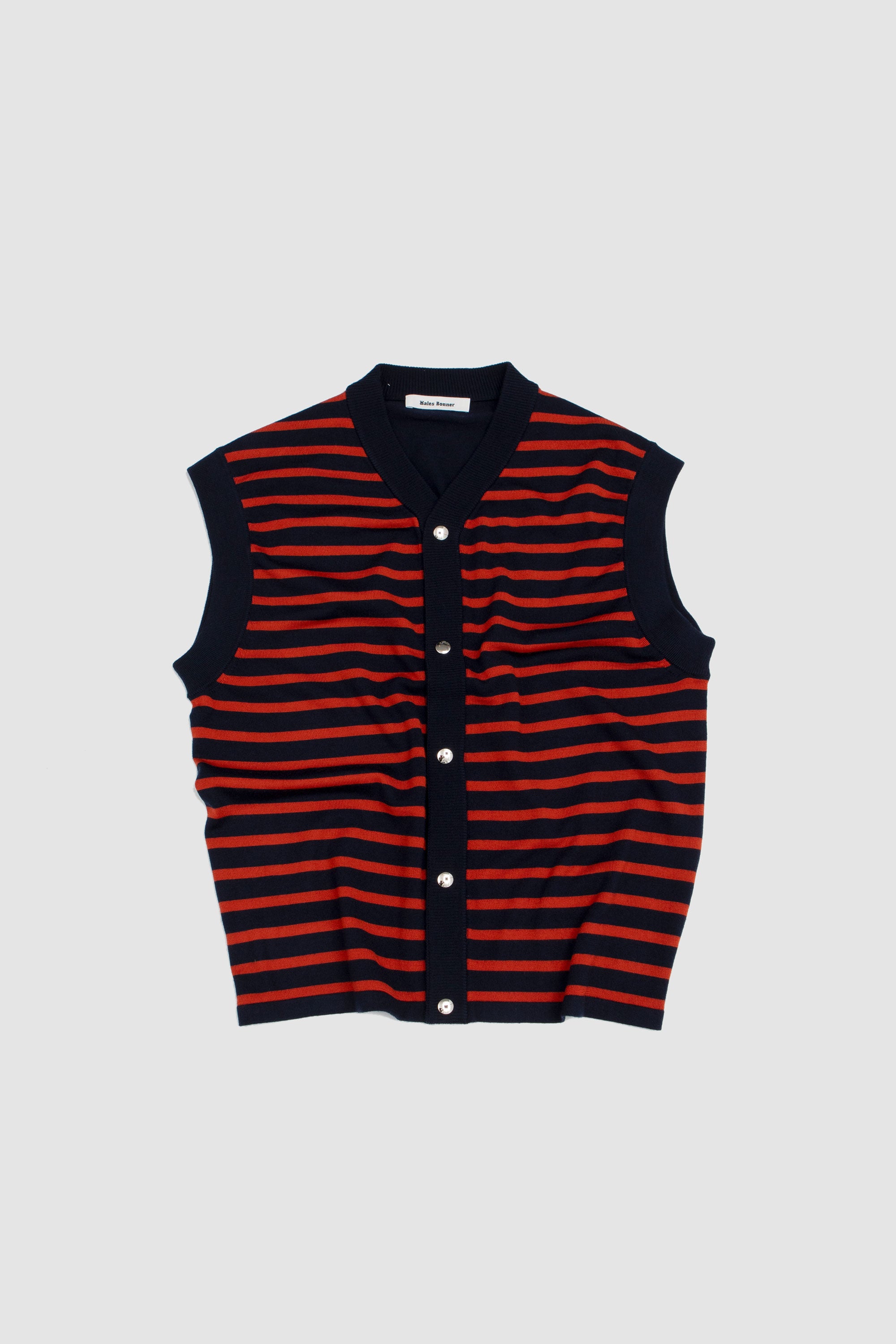 Kamau Cardigan Navy/ Red