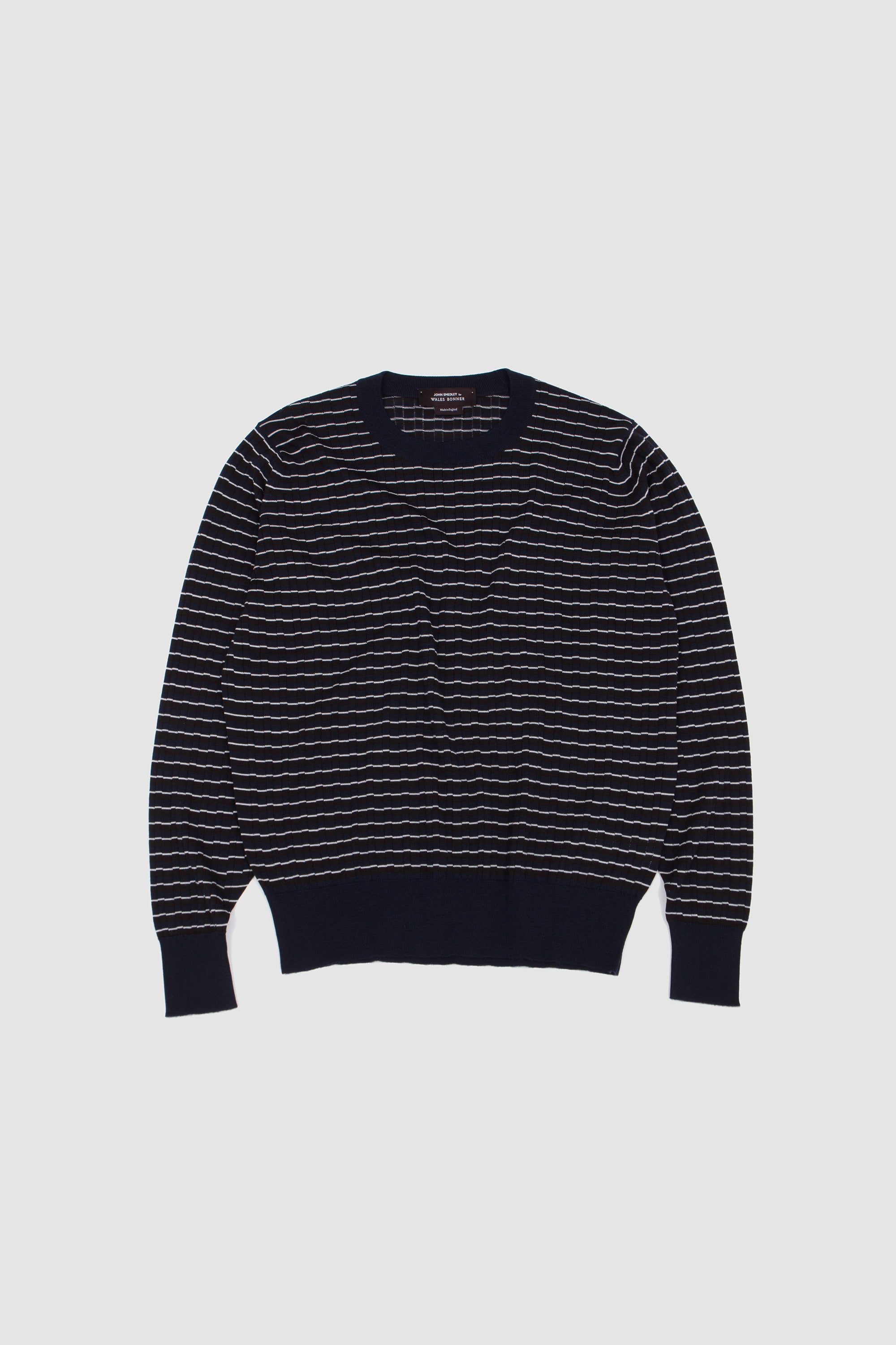 Ashby Jumper Navy/ Dark Brown/ Ivory_4