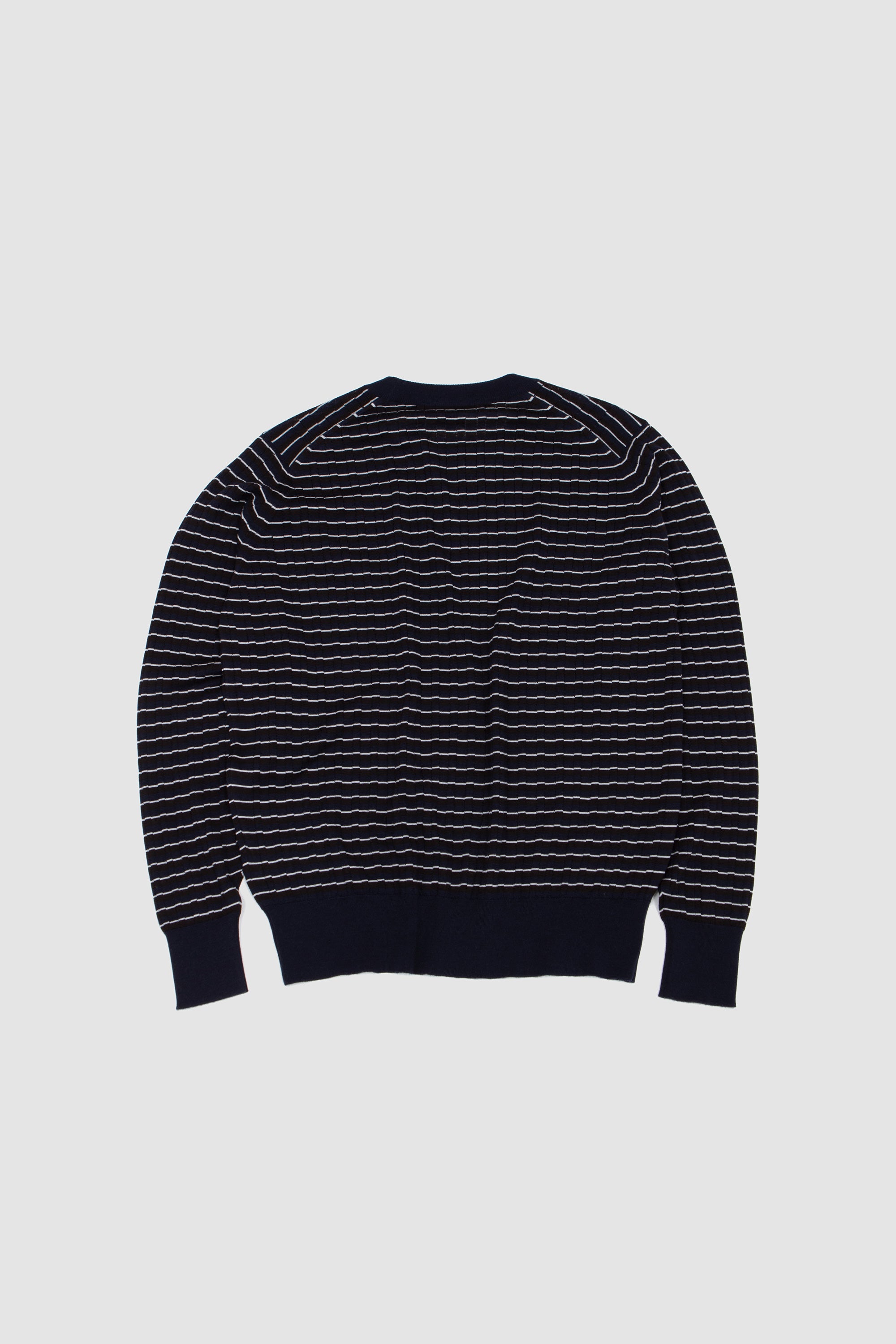 Ashby Jumper Navy/ Dark Brown/ Ivory_7