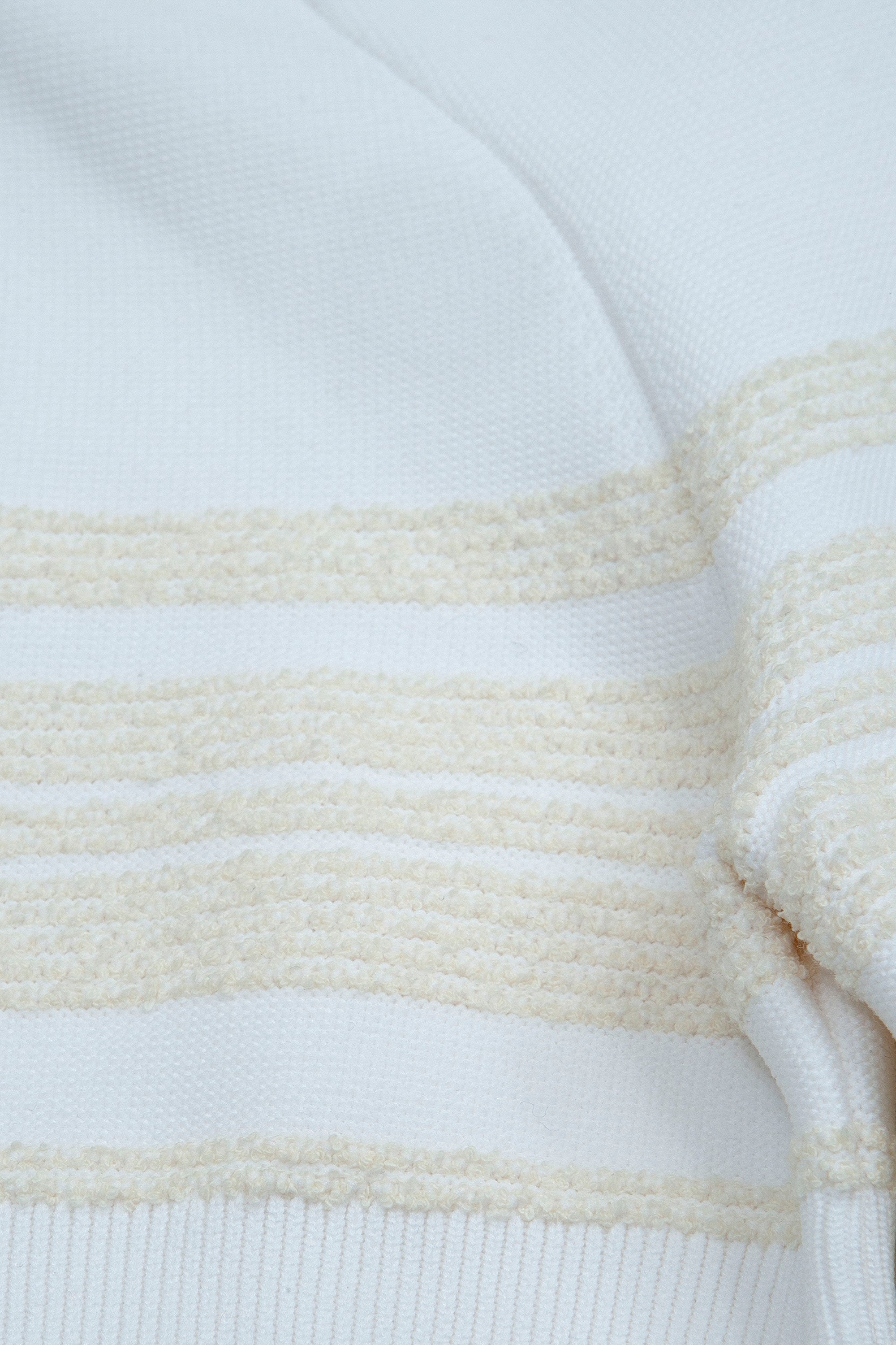 Dawn Knit Polo White/Ivory