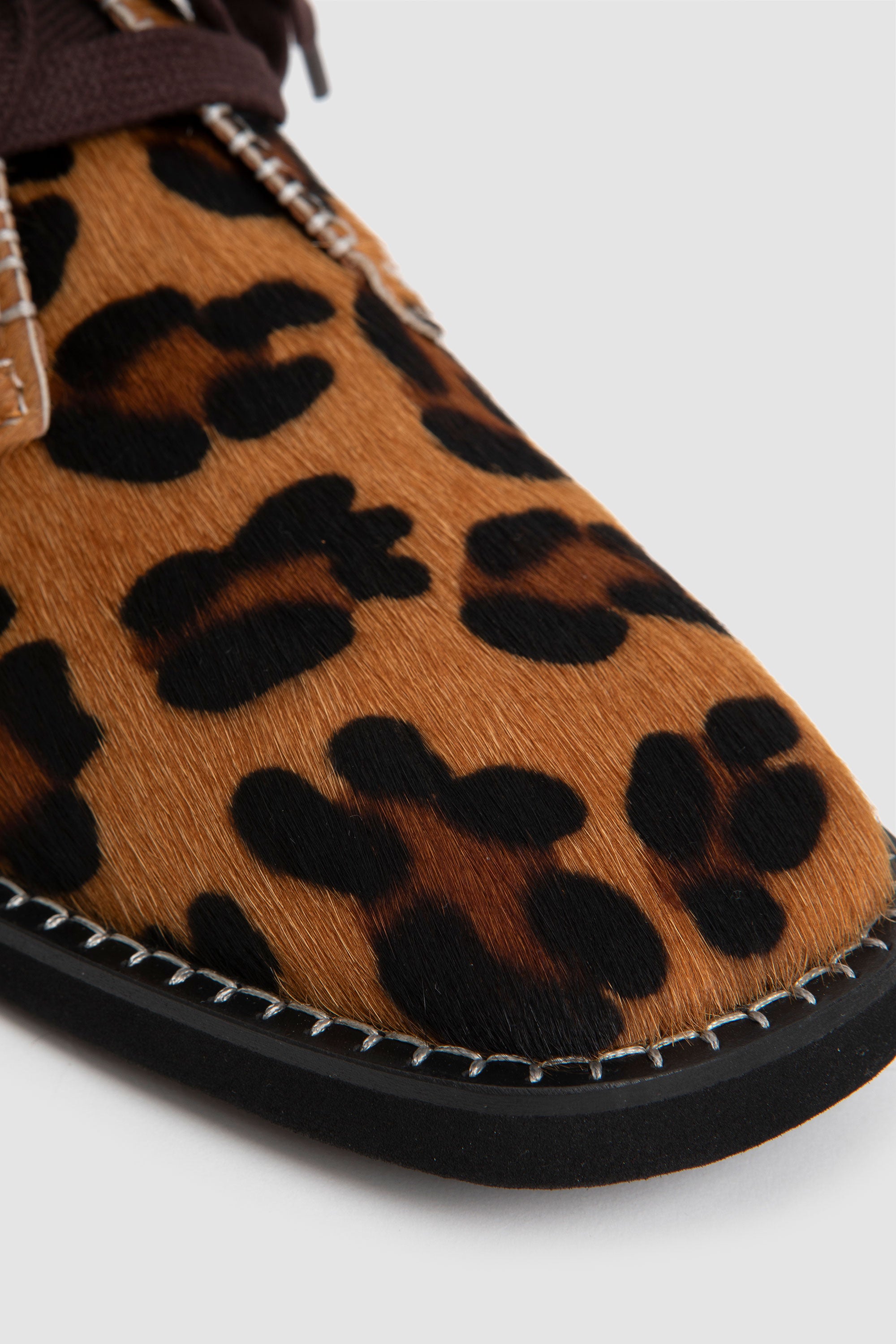 Desert Lace Boot Print Beige/Black_5