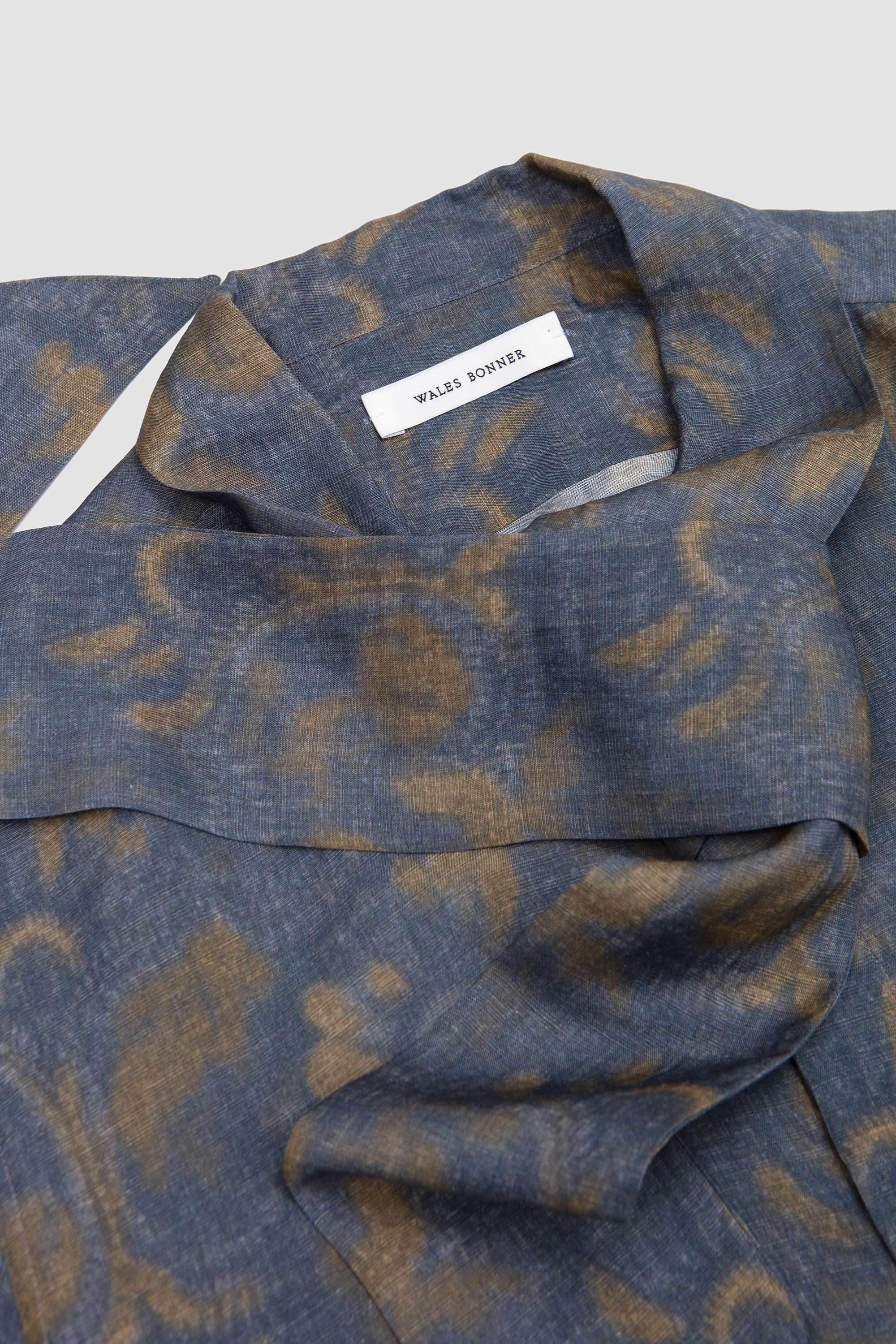 Flora Shirt Indigo/ Olive/ Lavender_2