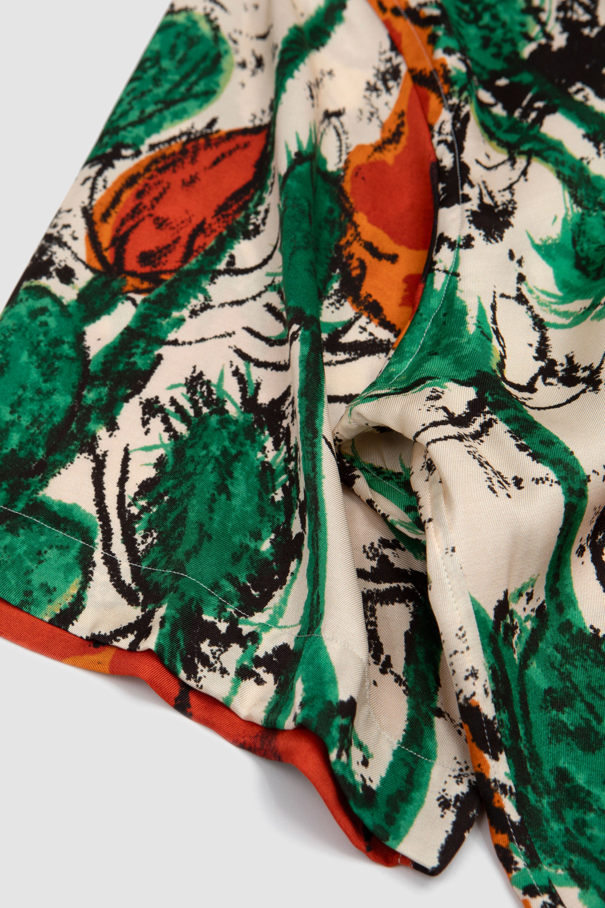 Highlife Bowling Shirt Mcnish Poppy Red